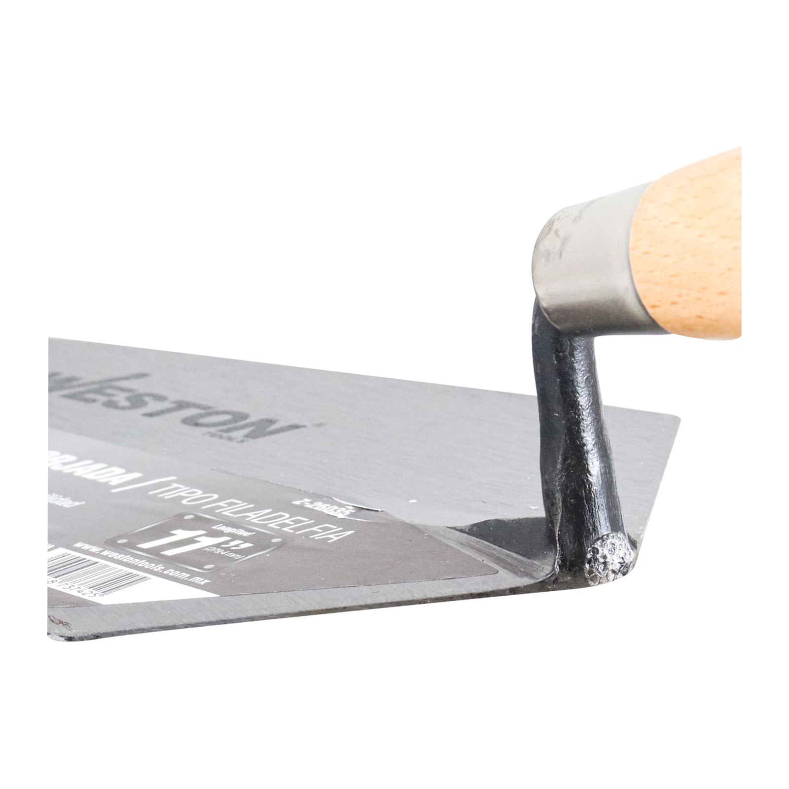 CUCHARA FORJADA TIPO FILADELFIA 11" MANGO D/MADERA - Imagen 2