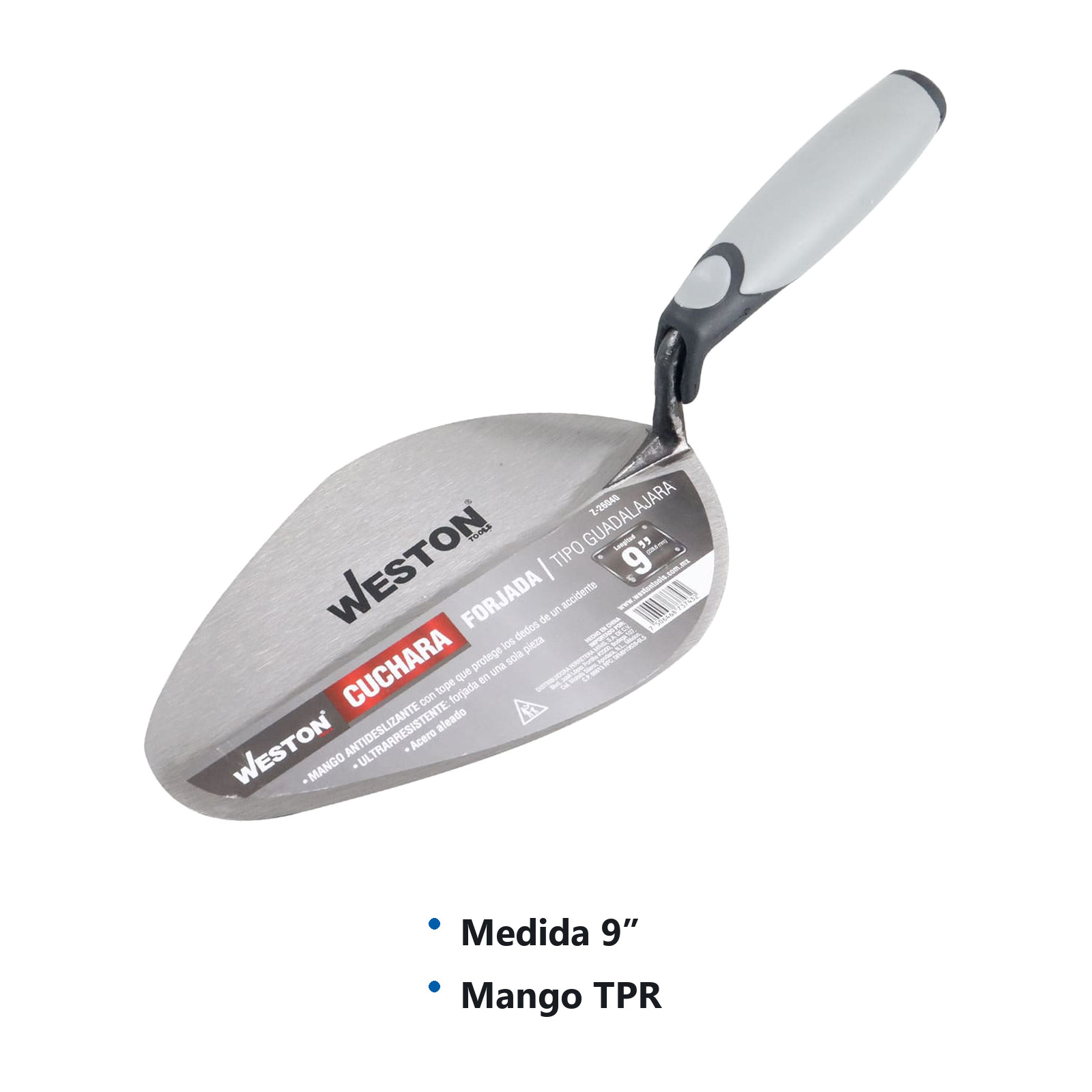 CUCHARA FORJADA TIPO GUADALAJARA 9" MANGO TPR - Imagen 4