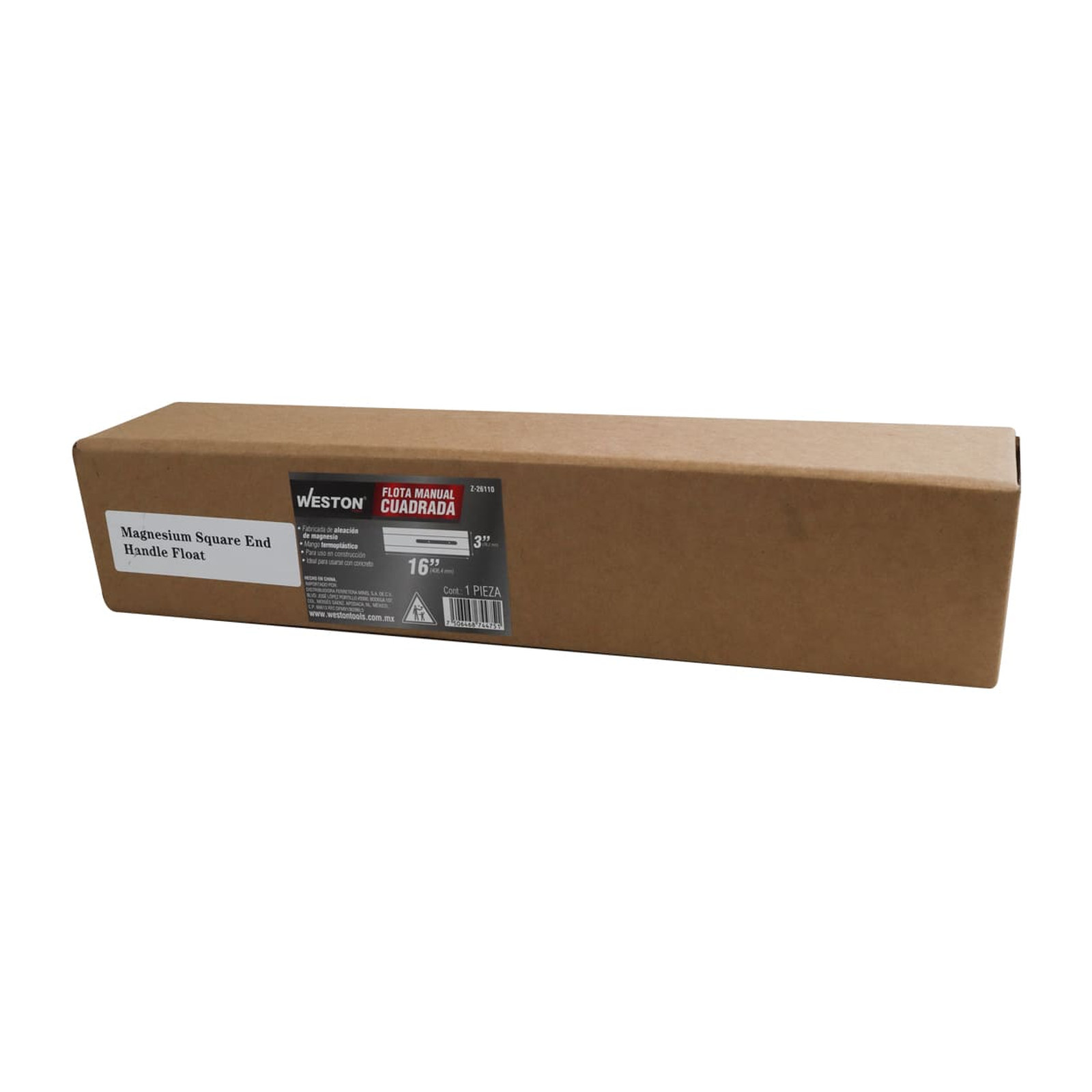 FLOTA MANUAL CUADRADA 16" X 3" - Imagen 3