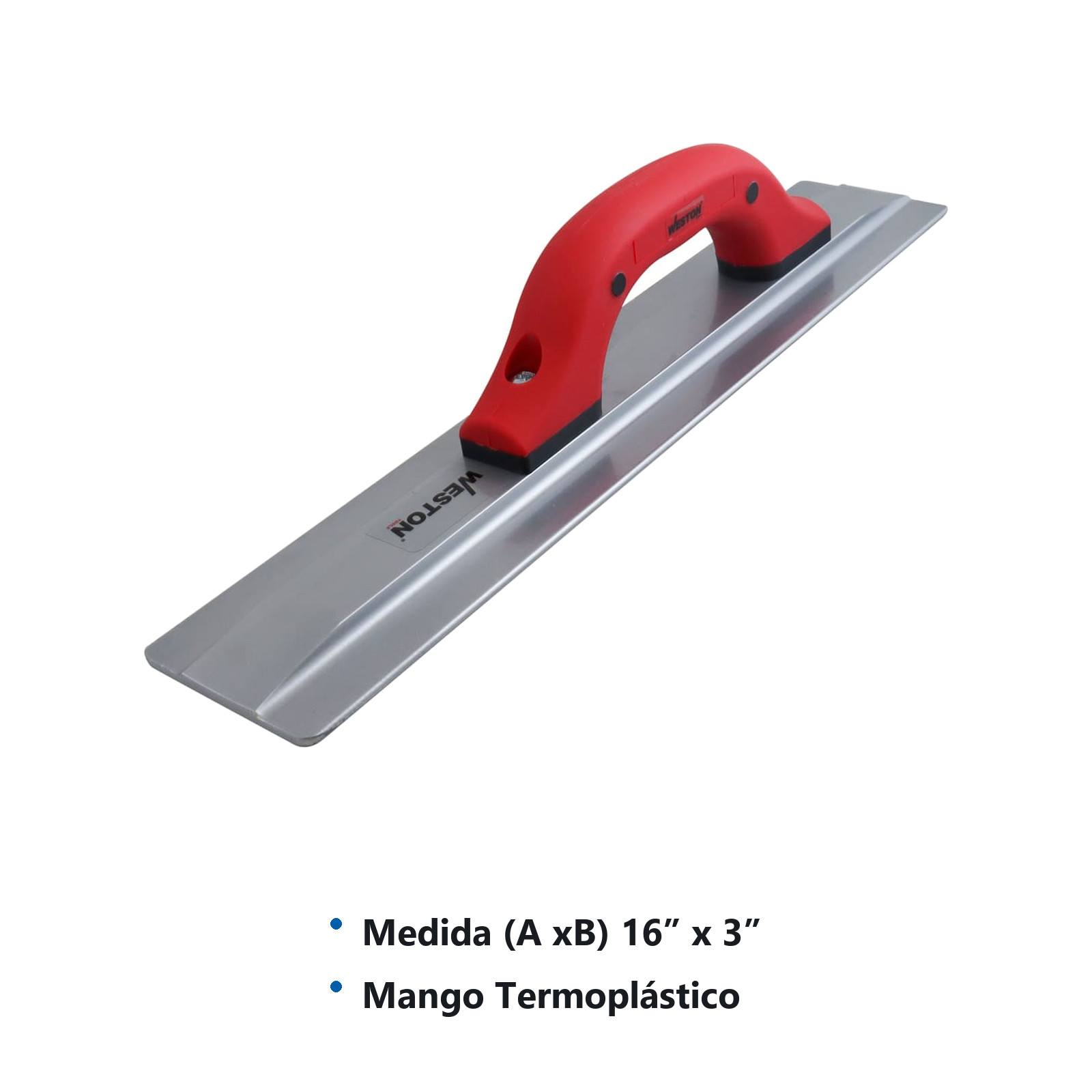 FLOTA MANUAL CUADRADA 16" X 3" - Imagen 4