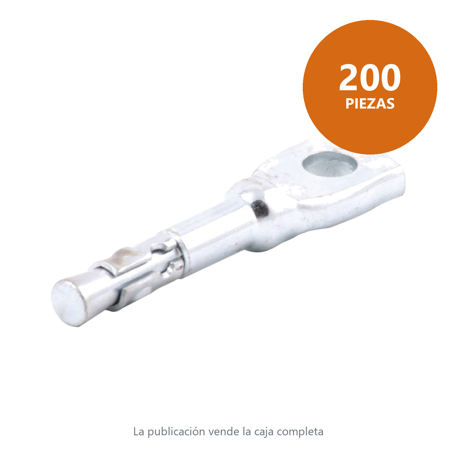 ANCLA P/ALAMBRE 1/4" X 2-1/4" (Precio x pieza- Empaque c/200 pzas) - Imagen 2