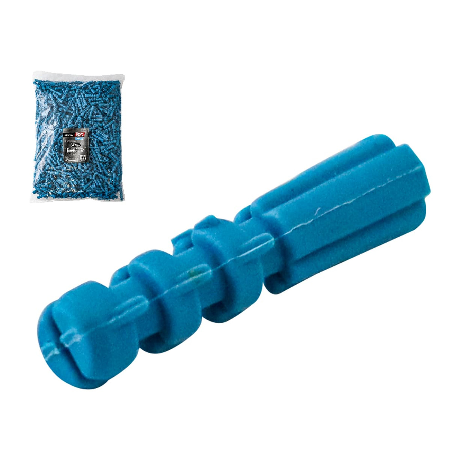 Taquete Plástico Azul 3/16" x 22 mm Weston