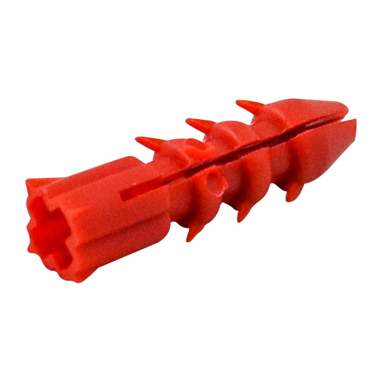 TAQUETE PLASTICO ROJO 1/4" X 25 MM (Precio x Pieza - Bolsa C/1000 piezas) - Imagen 2