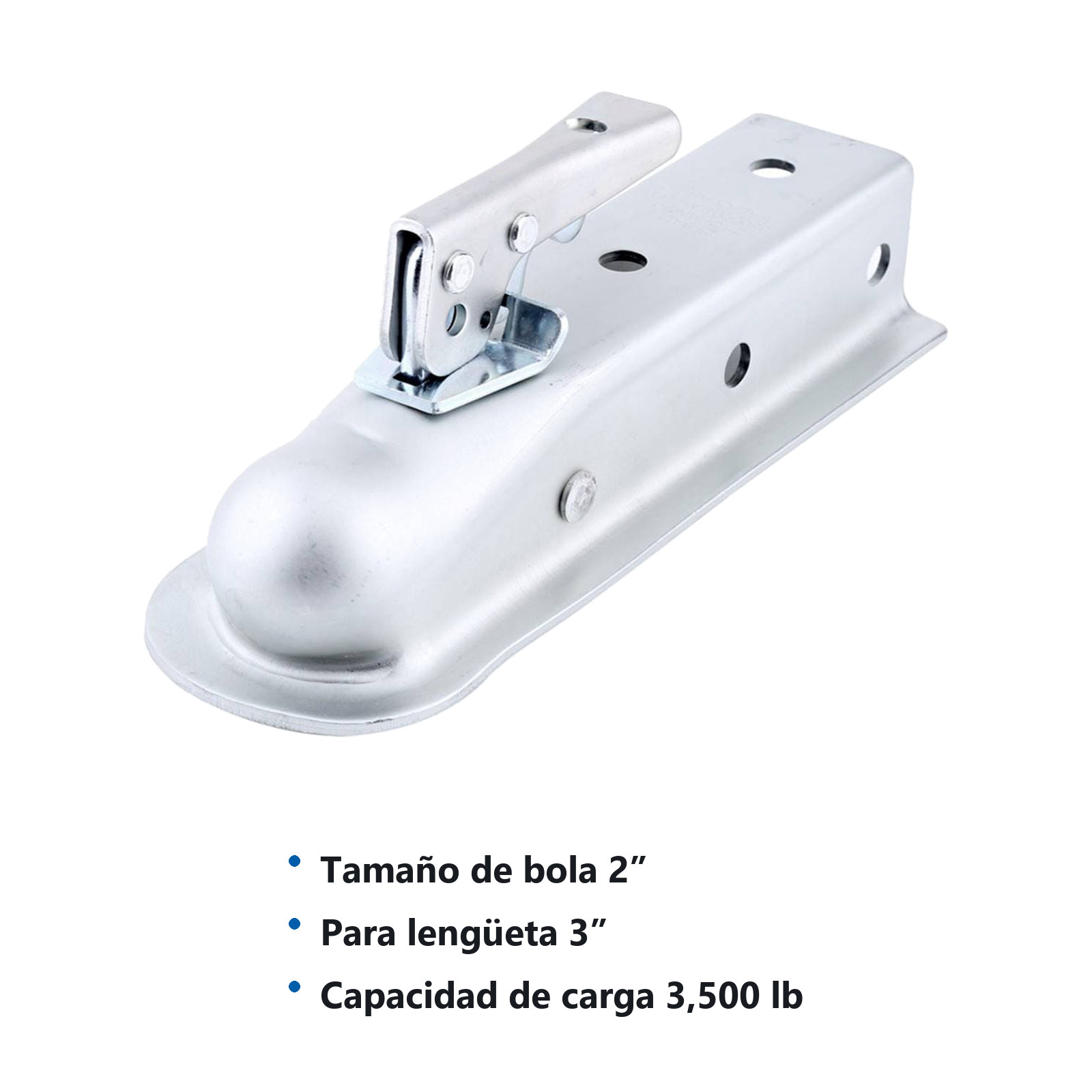 ENGANCHE P/REMOLQUE 2"X3" 3500 LBS - Imagen 2