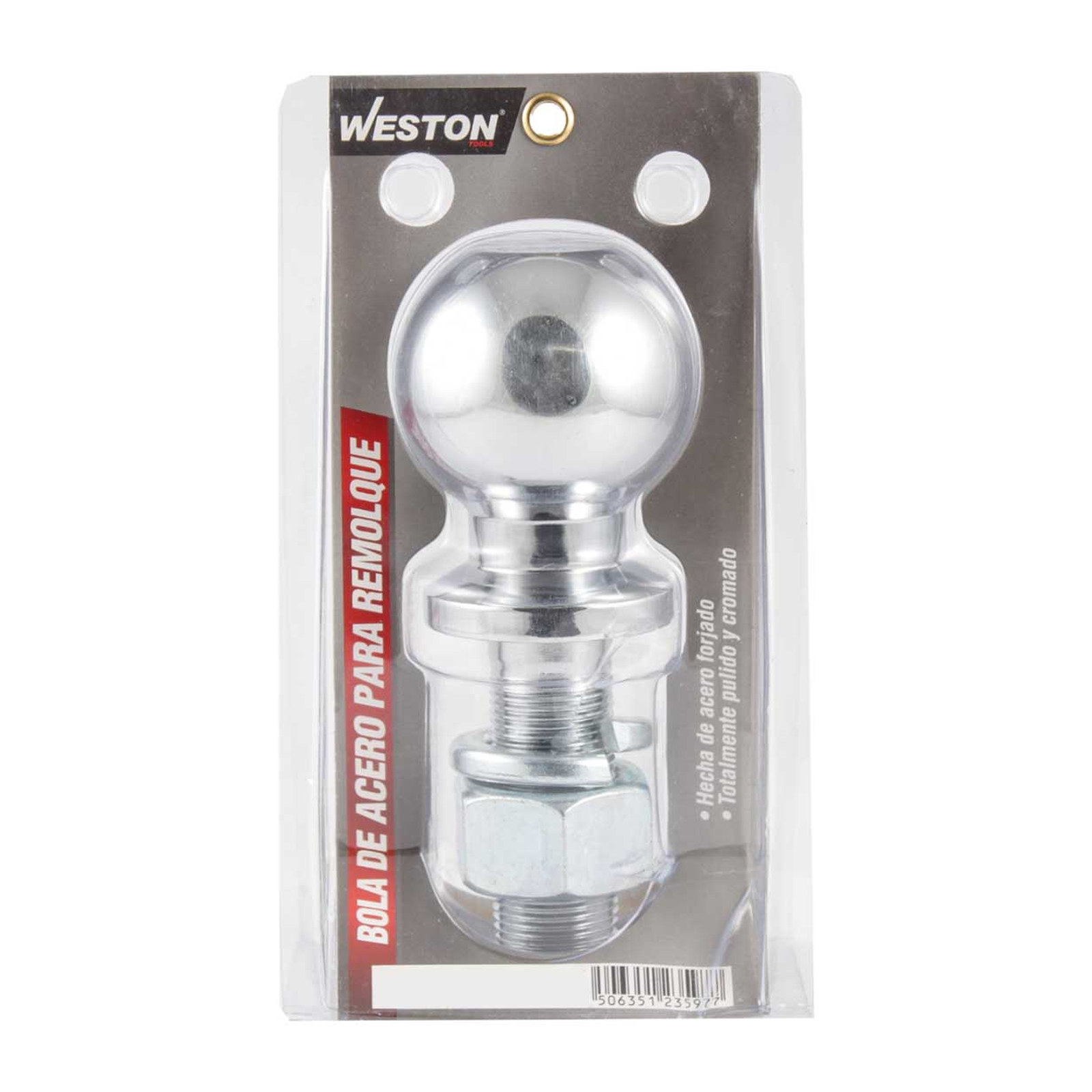 BOLA D/ACERO P/REMOLQUE 1-7/8 X 1"                3500 LIBRAS - Imagen 3
