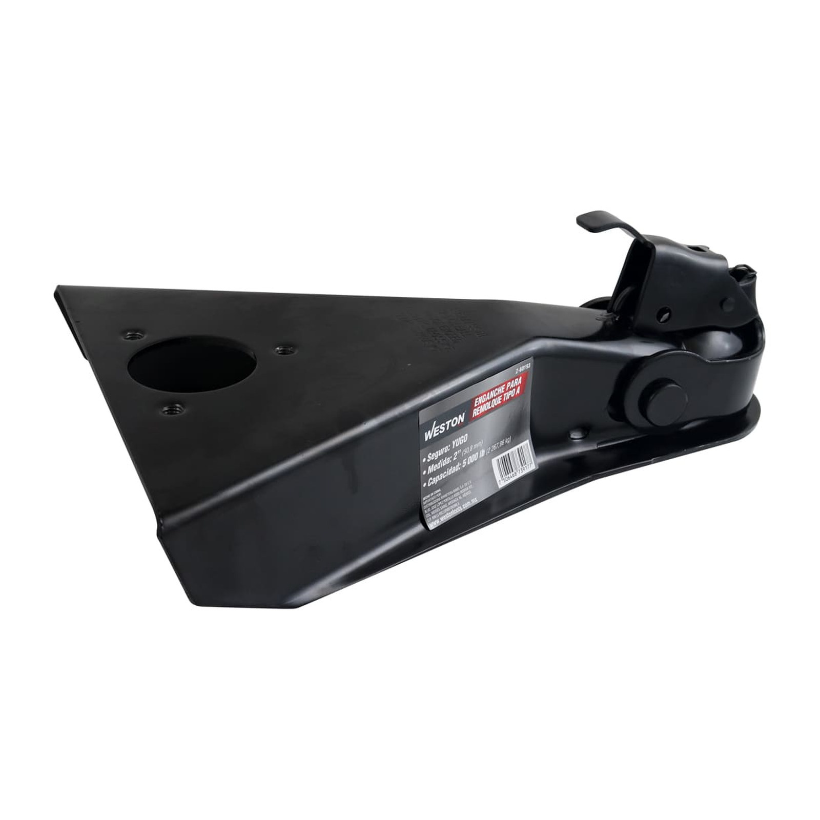 Enganche para Remolque Tipo A con Seguro Yugo 2" 8000 lb WESTON