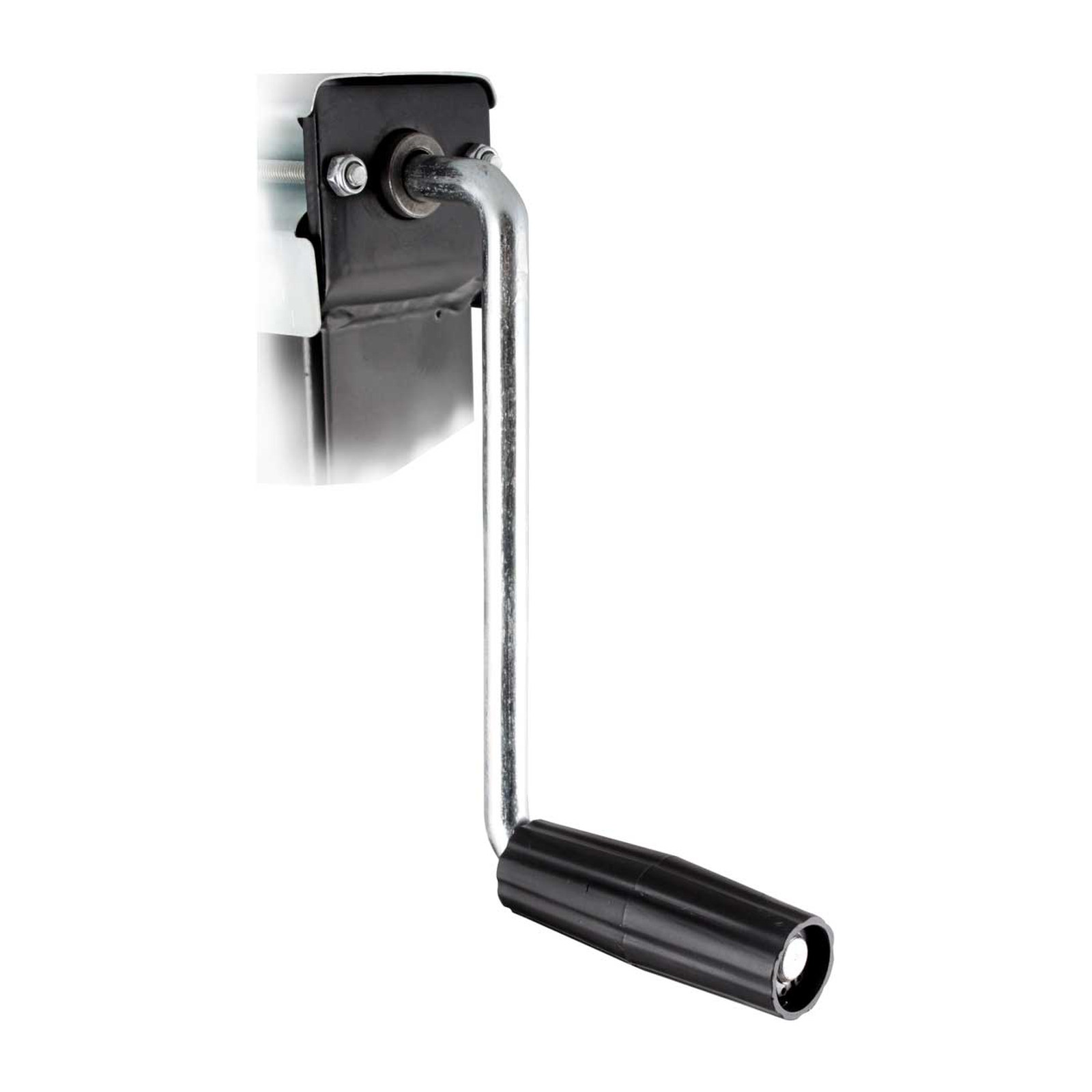 GATO P/REMOLQUE SOLDABLE C/TUBO CUADRADO MANIVELA LATERAL CAP. 7000 LB - Imagen 3