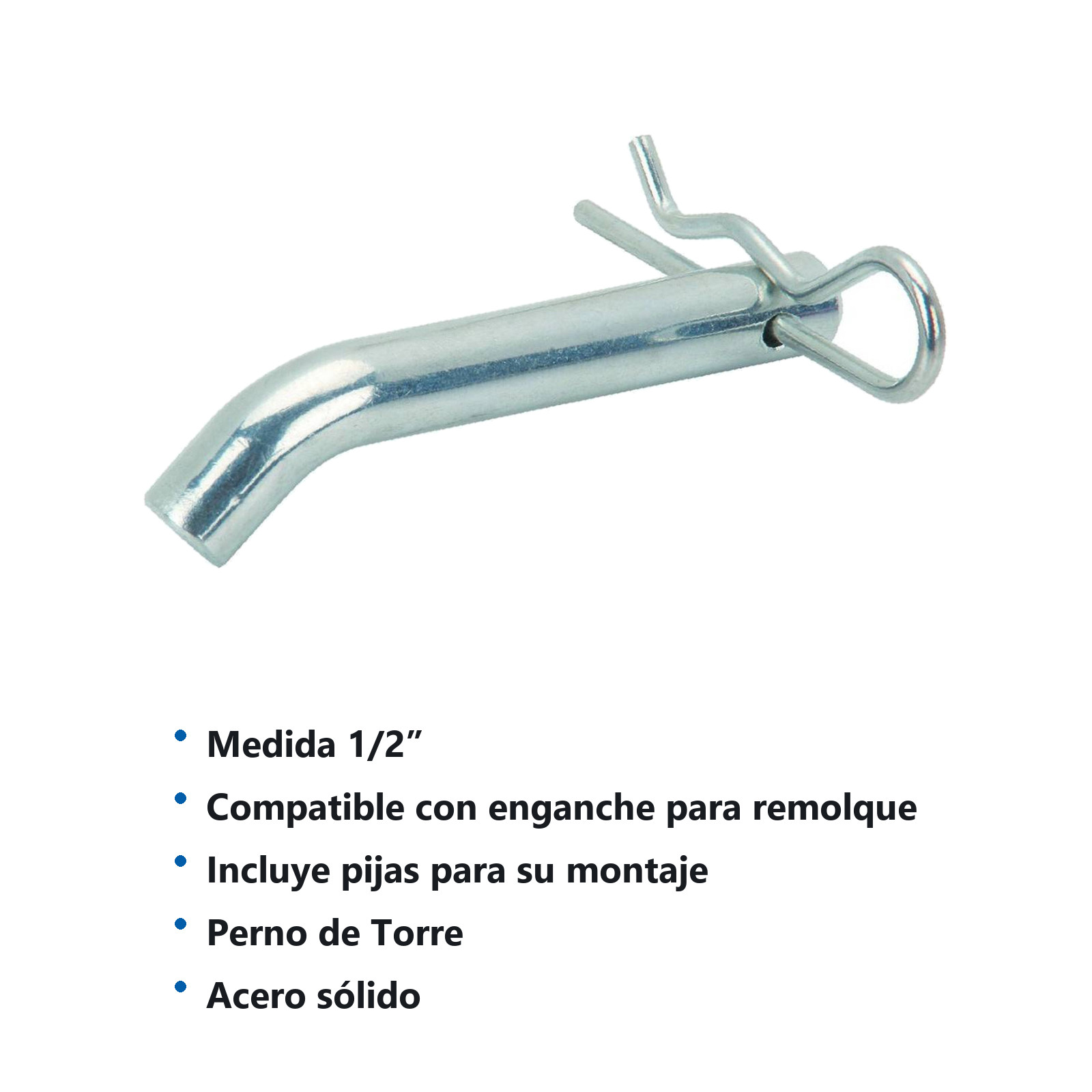PERNO P/LENGÜETA C/SEGURO 1/2" - Imagen 2