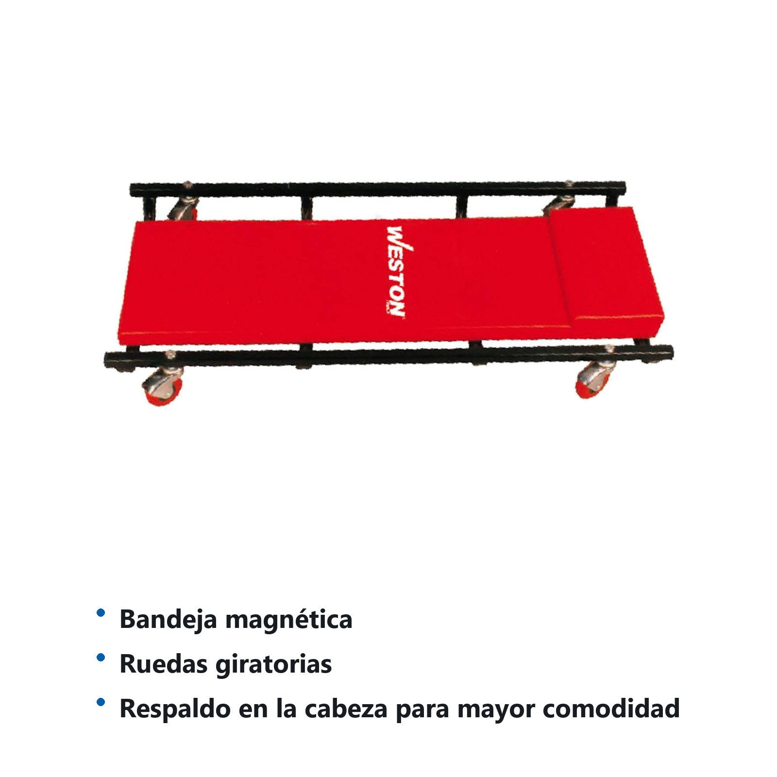 CAMA PARA MECANICO ACOLCHONADA 30" - Imagen 2