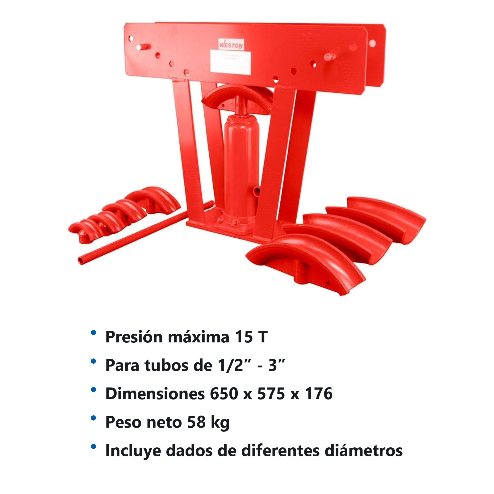 DOBLATUBO HIDRAULICO 15TON - Imagen 4