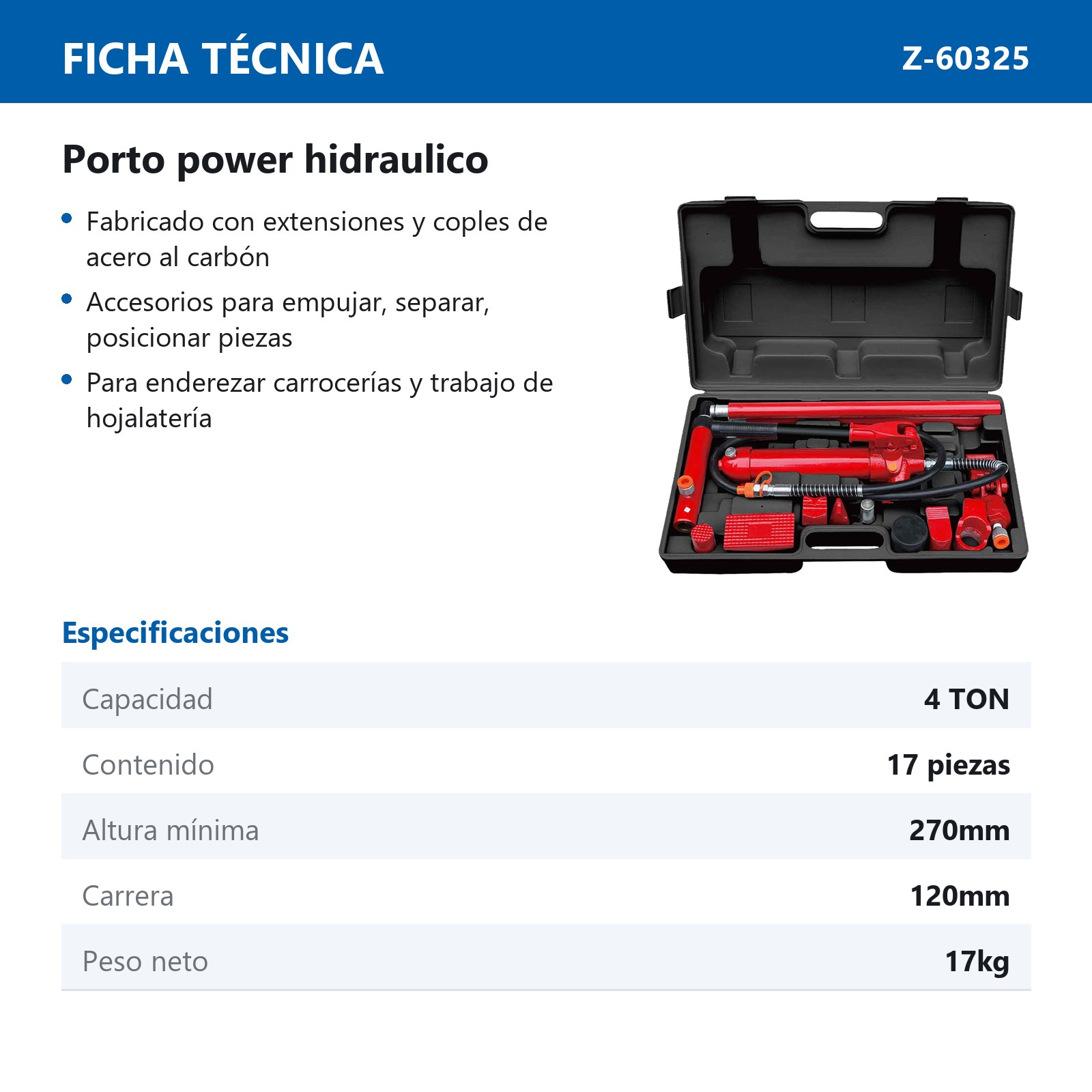 PORTO POWER 4 TON - Imagen 2