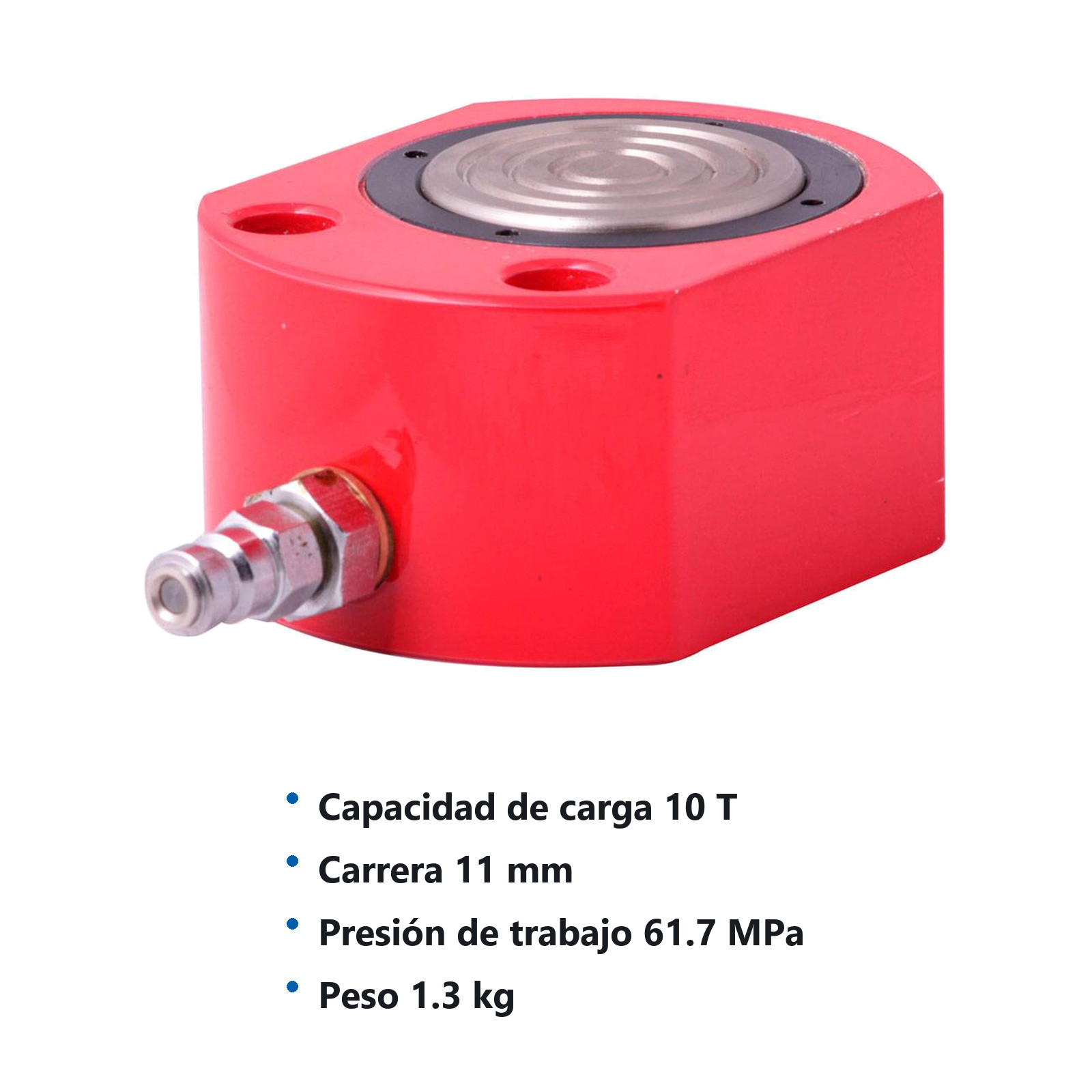CILINDRO HIDRAULICO BAJA ALTURA PORTATIL 10T - Imagen 4
