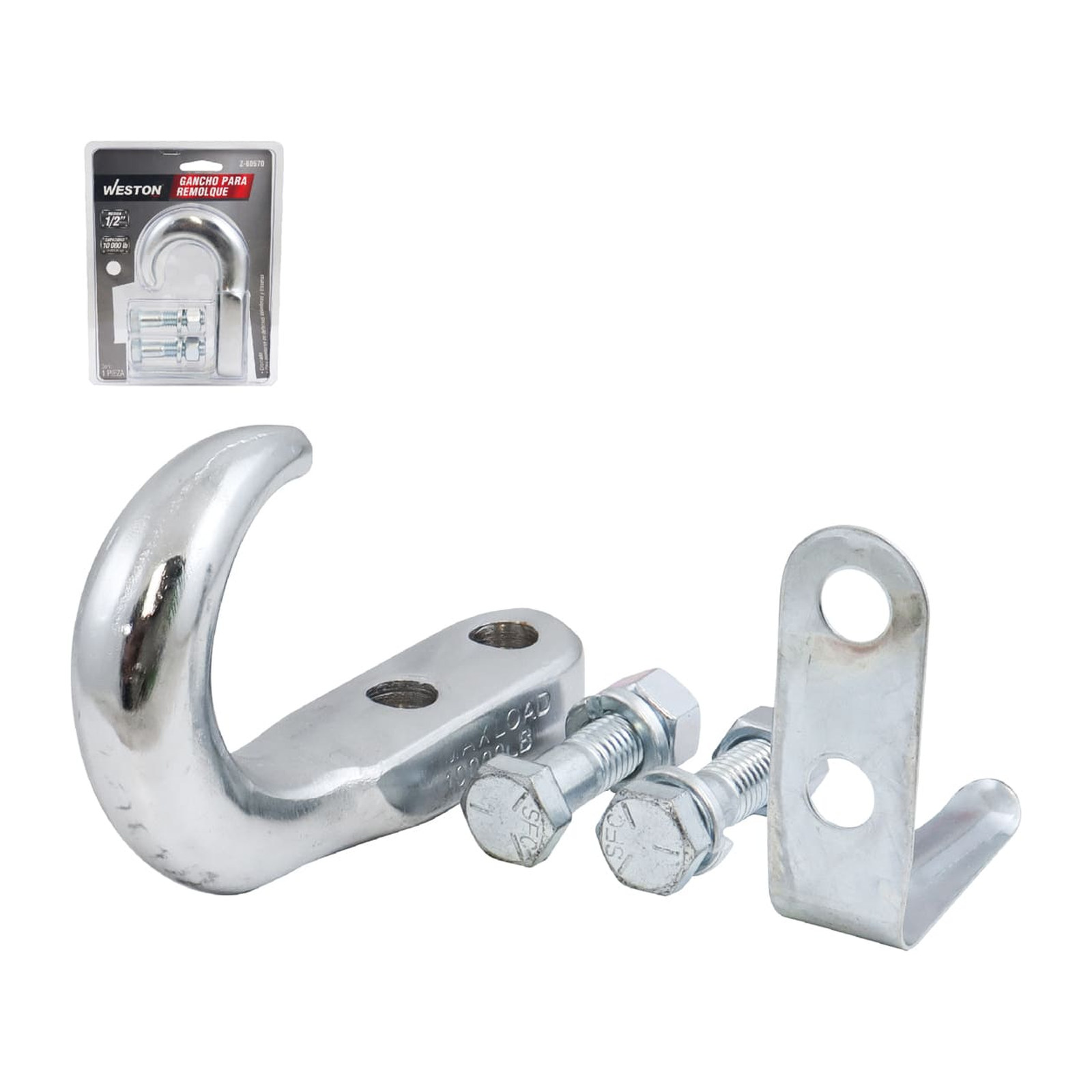 Gancho para Remolque 1/2" Capacidad 10,000 lb WESTON