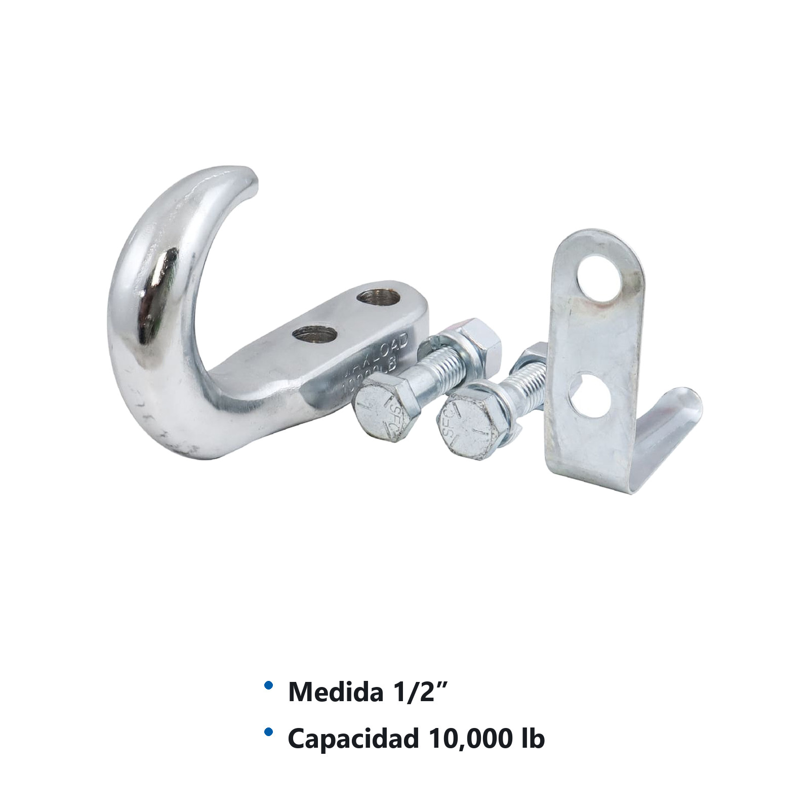 GANCHO P/REMOLQUE MEDIDA 1/2" CAP. 10000 LB - Imagen 2