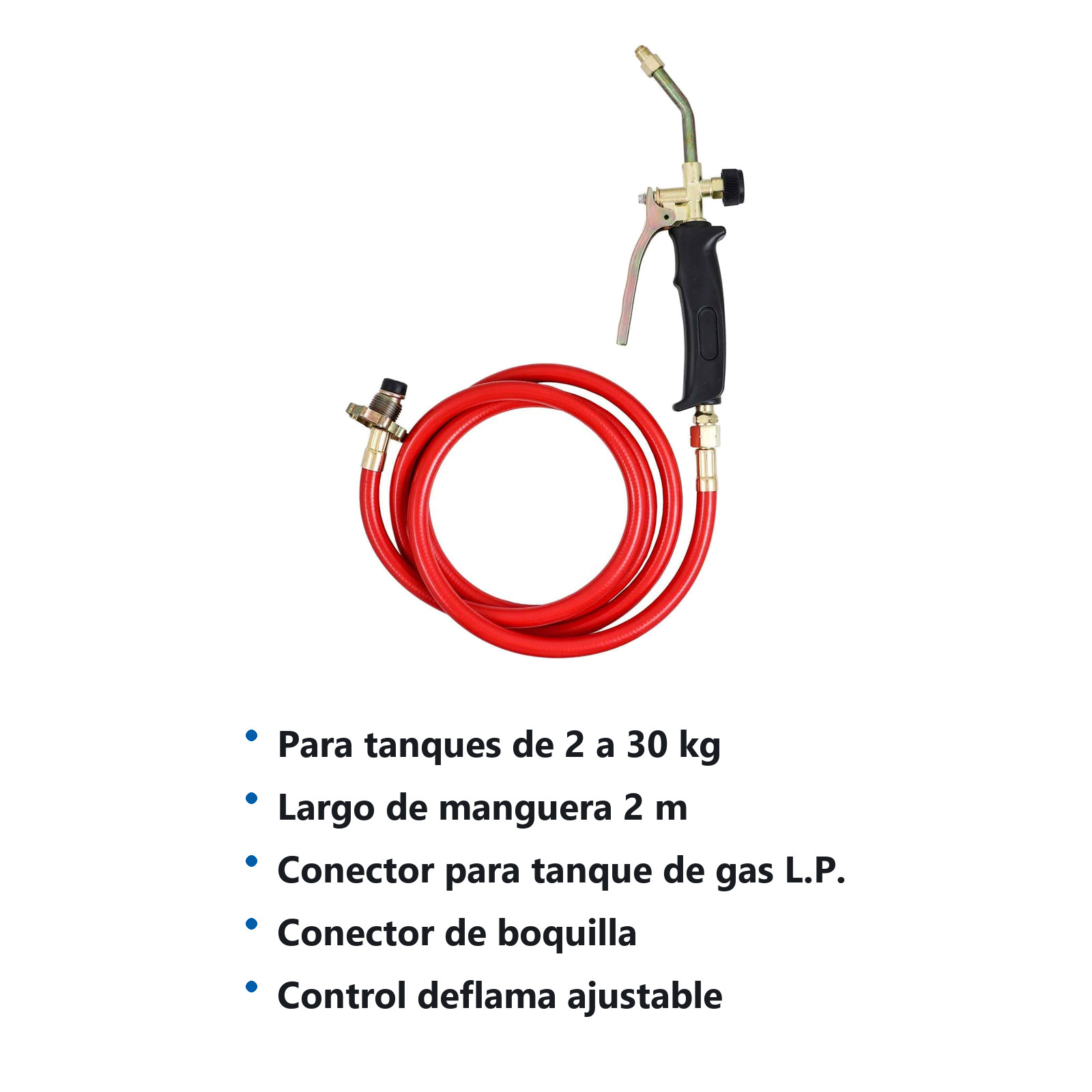 SOPLETE C/MANGUERA PARA GAS - Imagen 4