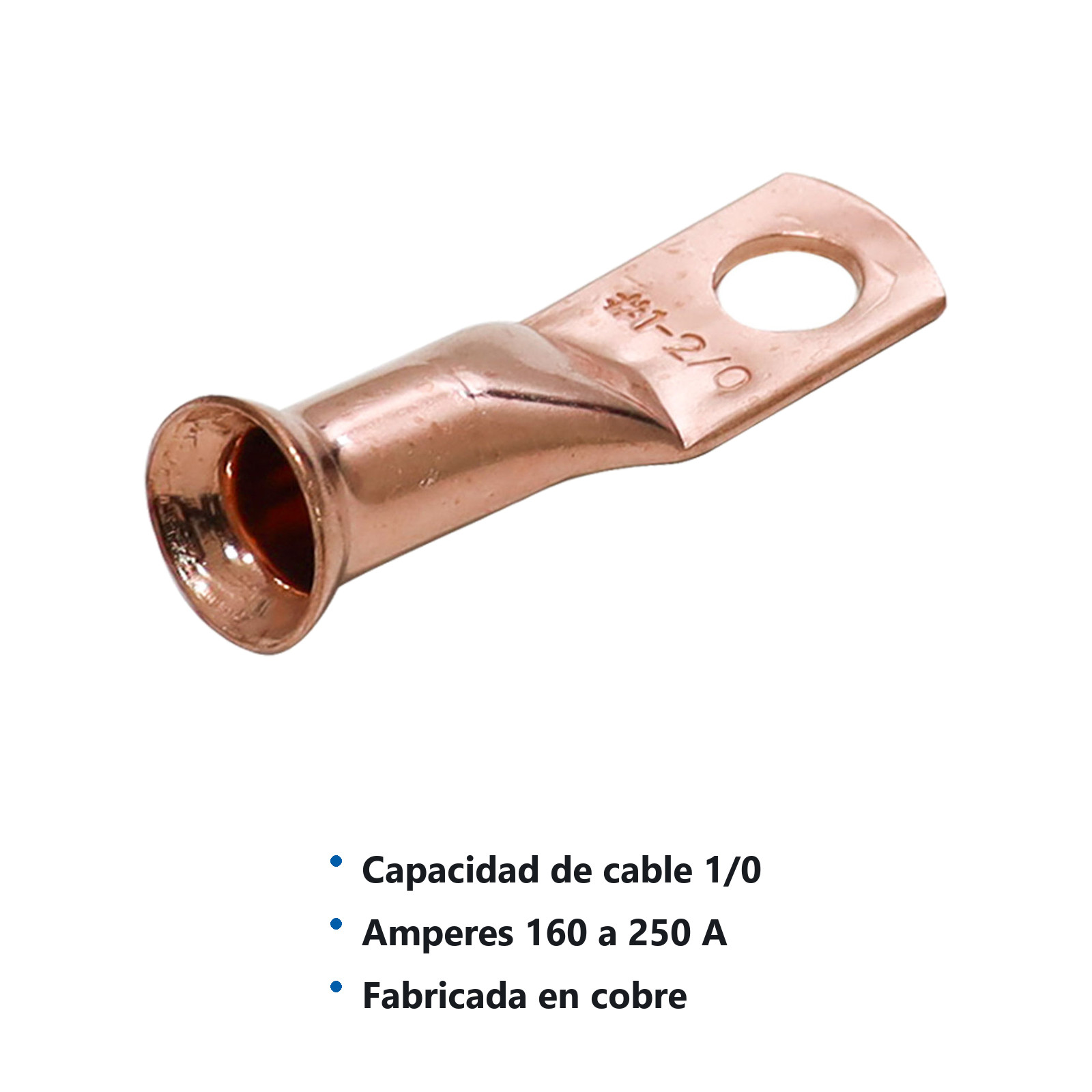 ZAPATAS P/CABLE 1/0 DE 160 A 250 AMP.             03-500A - Imagen 3