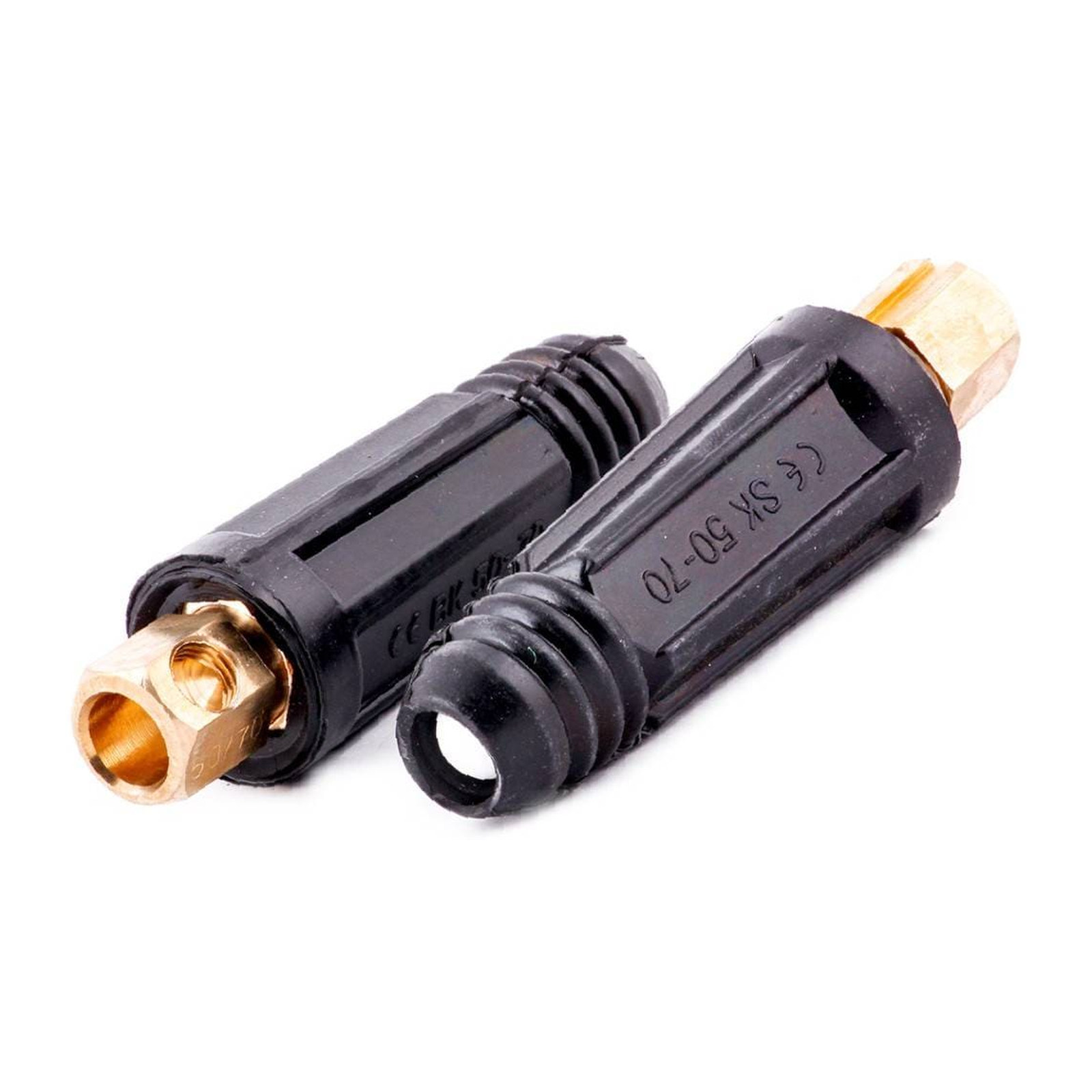 Juego de Conectores de Cable 50-70 para Cable 1-1/0 Hembra y Macho Weston