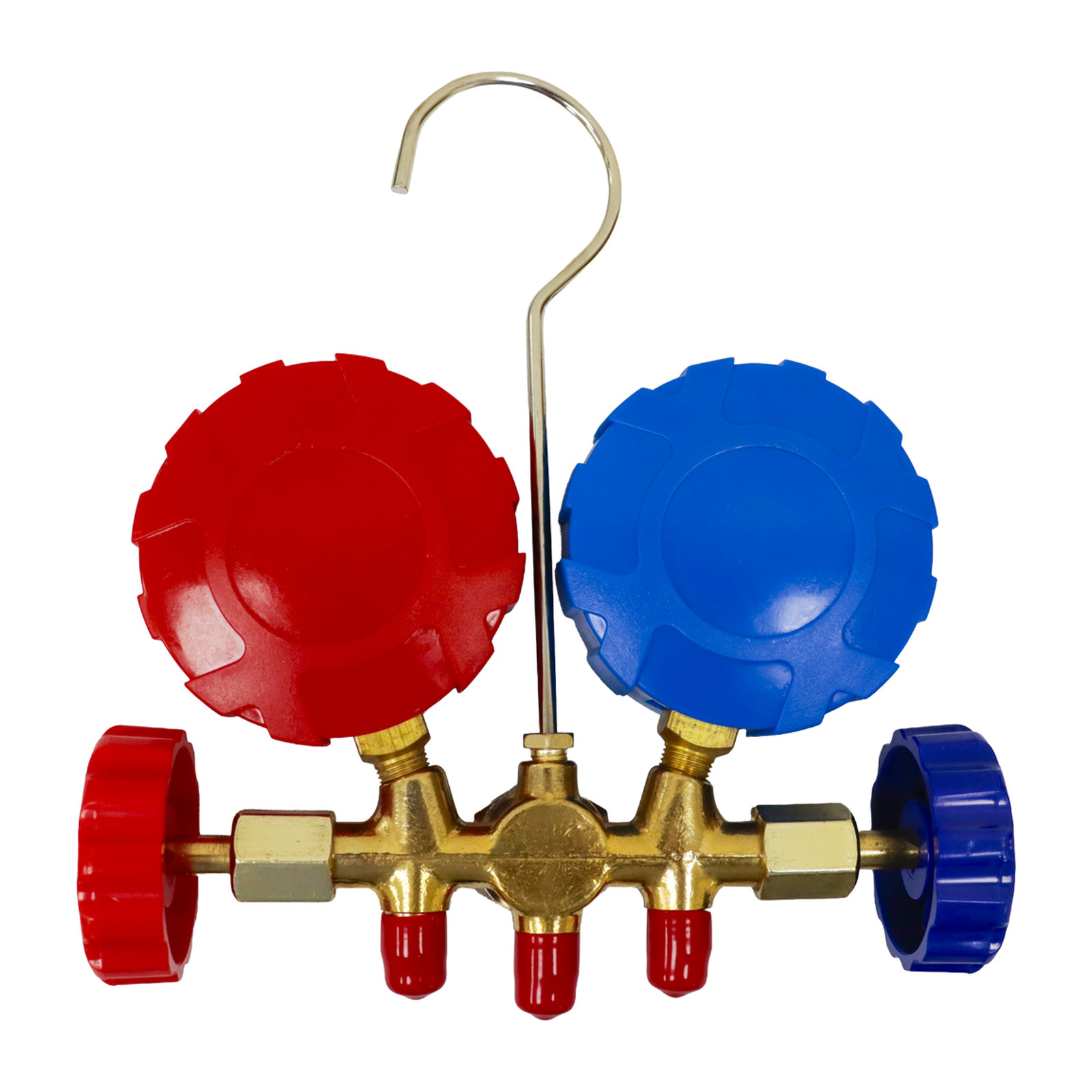 JUEGO D/MANOMETROS MANIFOLD REFRIGERANTES R22 R134A R404A - Imagen 2