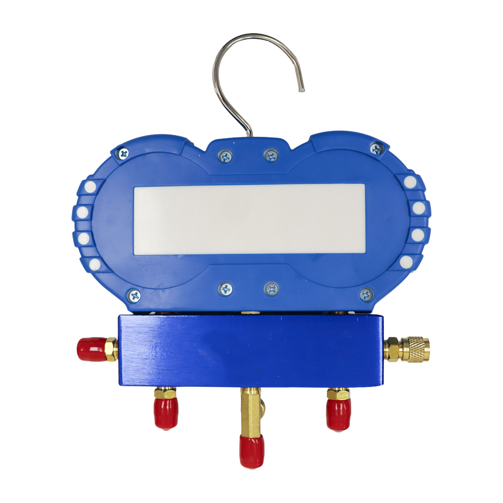 JUEGO D/MANOMETROS MANIFOLD REFORZADO REFRIGERANTES R22 R134A R404A - Imagen 3