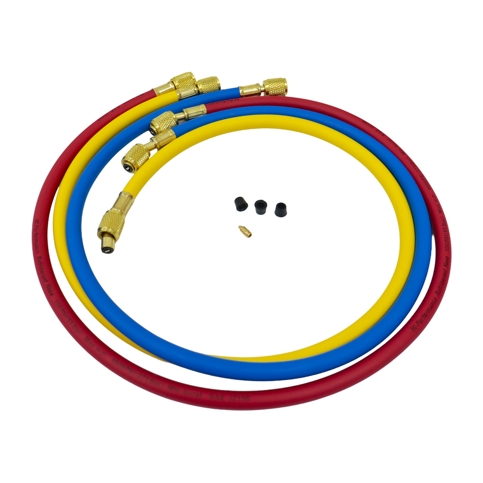 JUEGO D/MANOMETROS MANIFOLD REFRIGERANTES R22 R134A R404A - Imagen 3