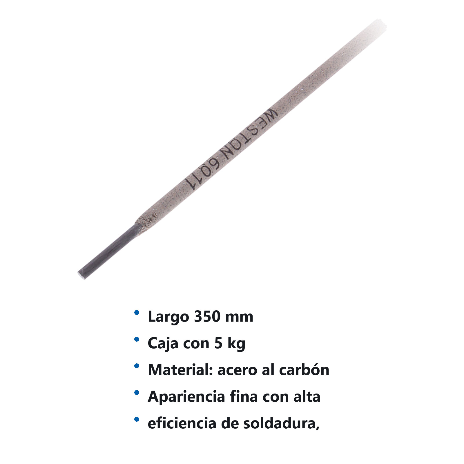 ELECTRODO PARA SOLDAR 6011 3/32 -350MM 5KG - Imagen 3