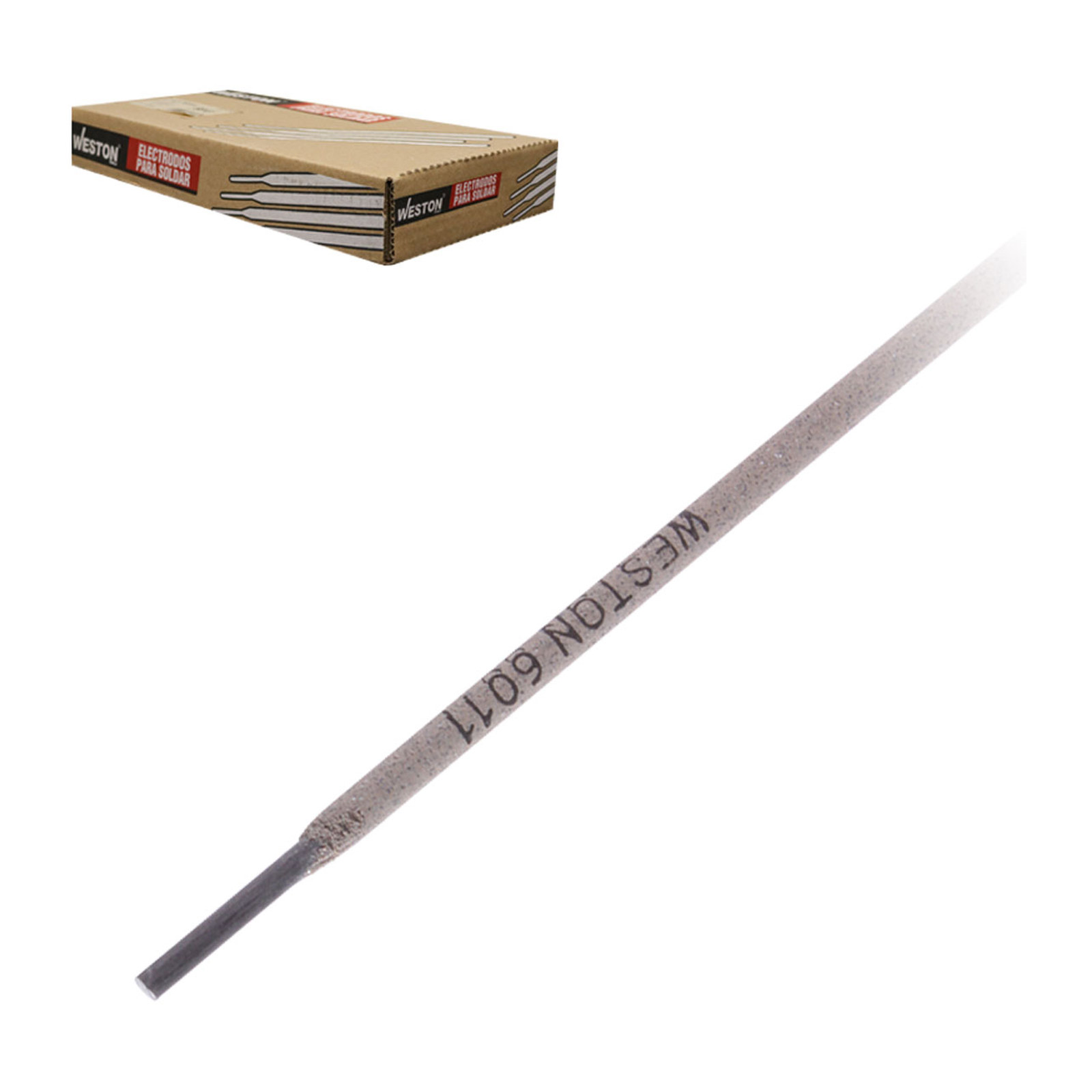 Electrodo para Soldar 6011 1/8" 350 mm 10 kg Weston
