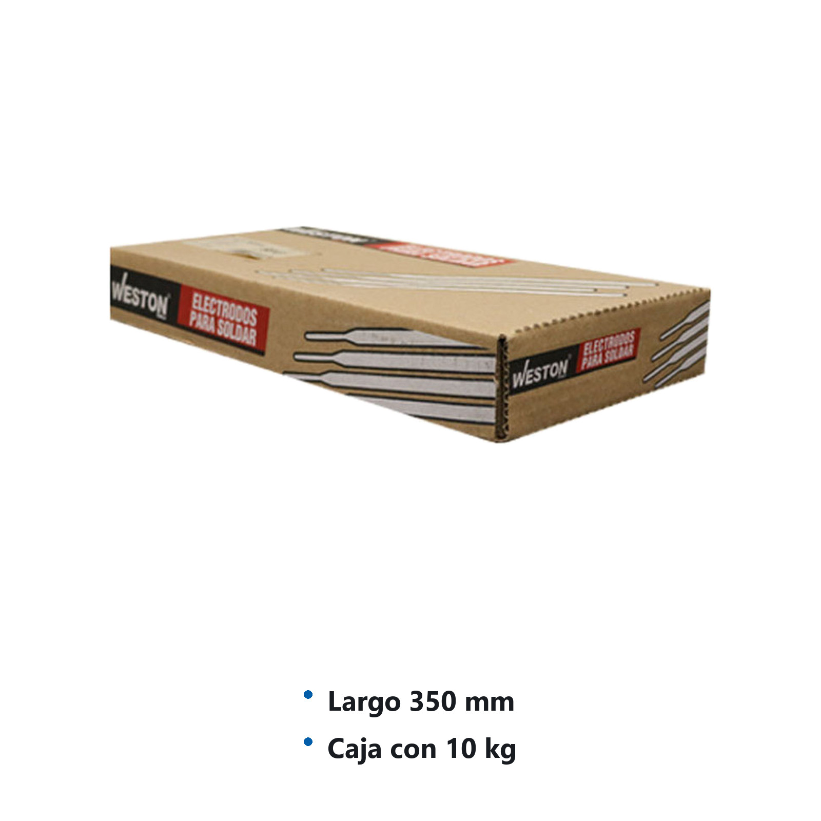 ELECTRODO PARA SOLDAR 6011 1/8" - 350MM 10KG - Imagen 4