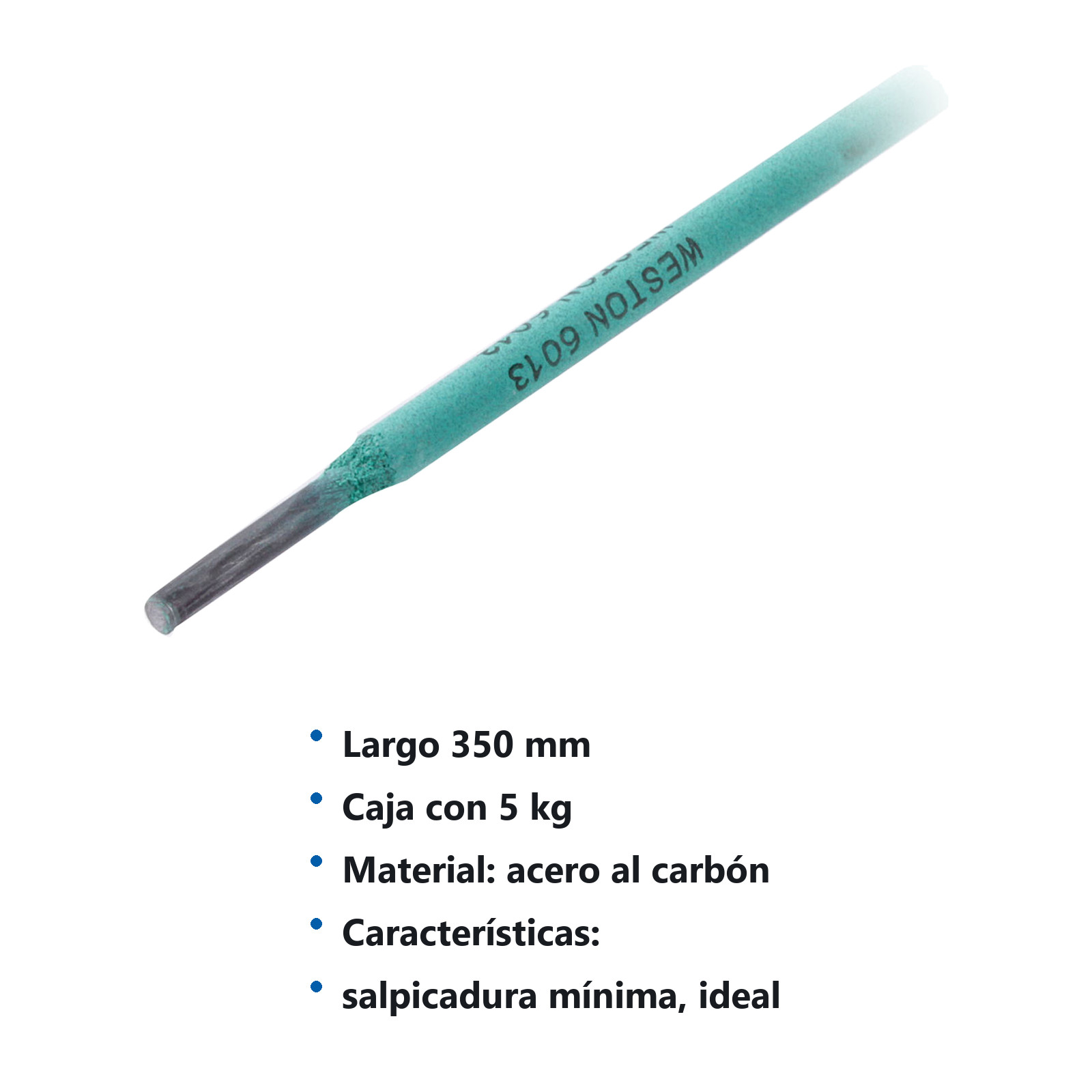 ELECTRODO PARA SOLDAR 6013 3/32"- 350MM 5KG - Imagen 3