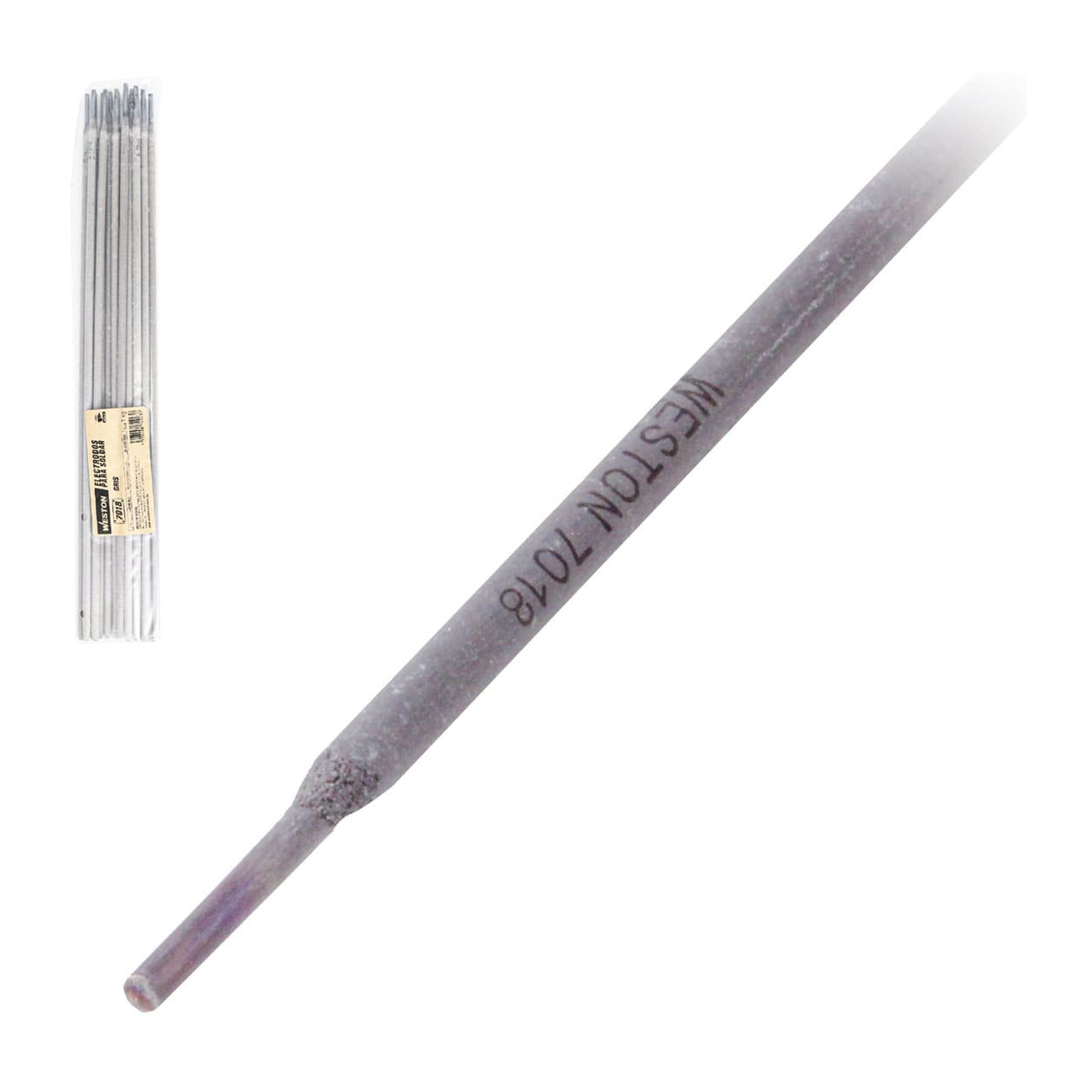 Electrodo para Soldar 7018 5/32" 450mm 9kg Weston (9 Bolsas de 1kg)