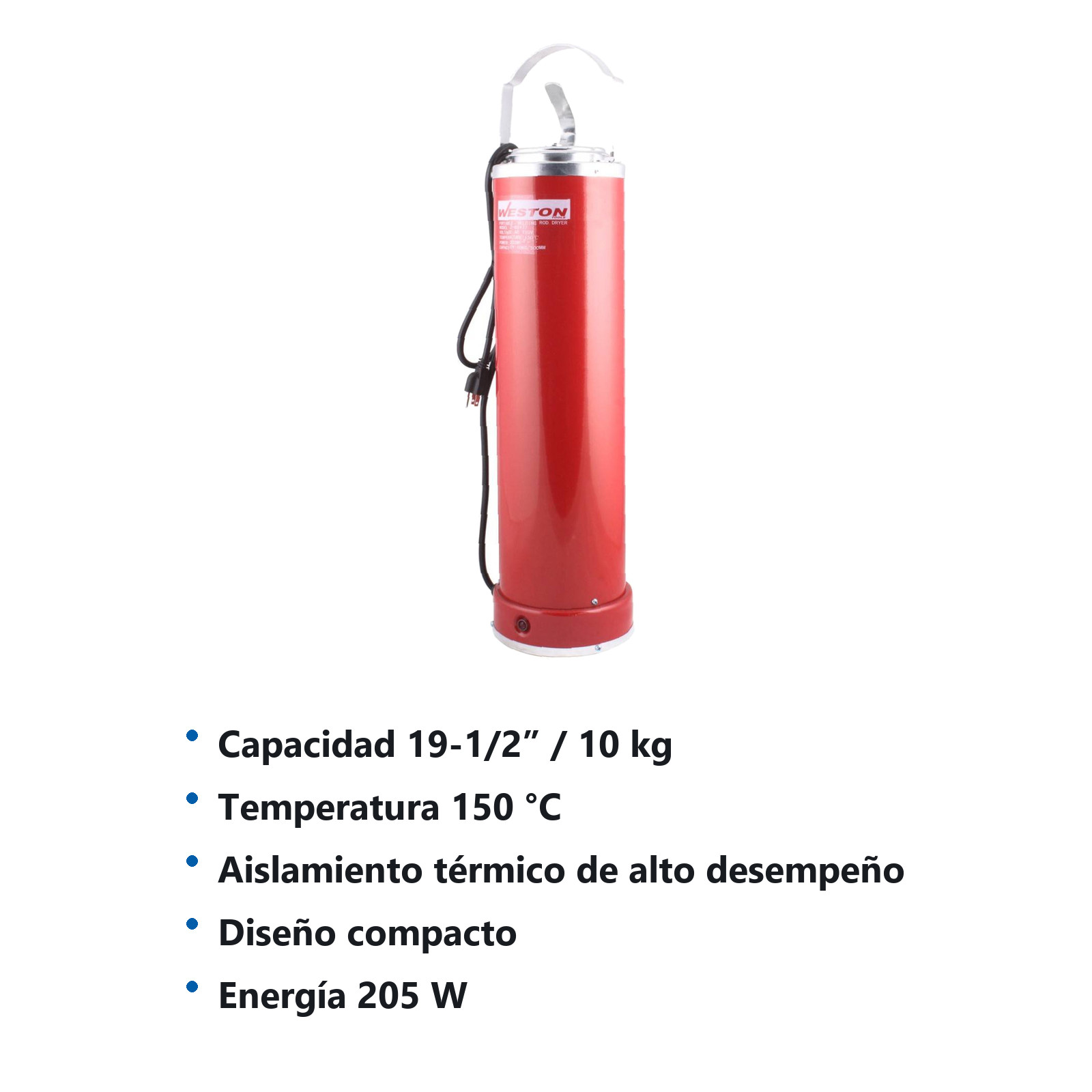 HORNO PORTATIL P/SECADO D/ELECTRODOS 110 - Imagen 2