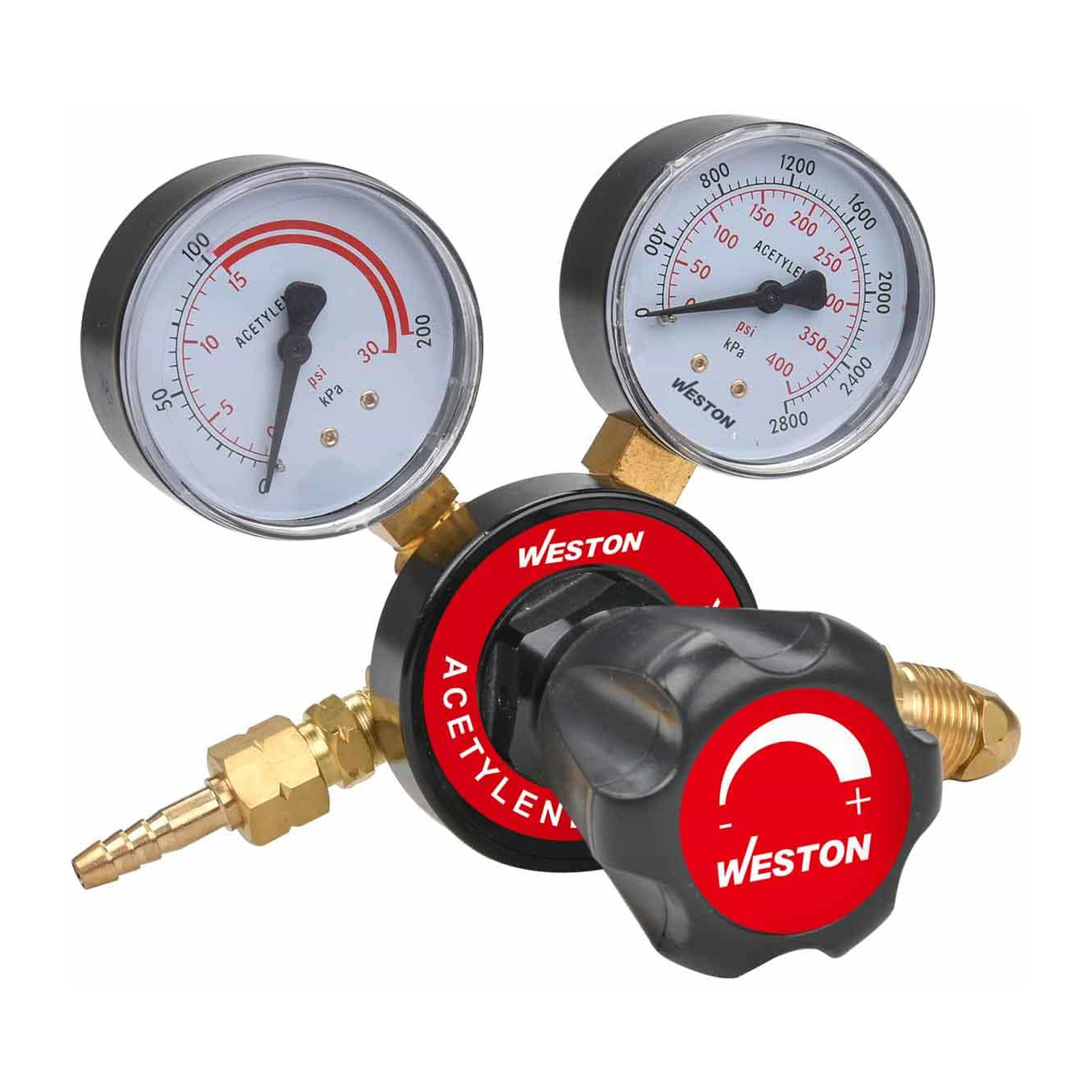 Regulador para Acetileno de Trabajo Mediano Weston