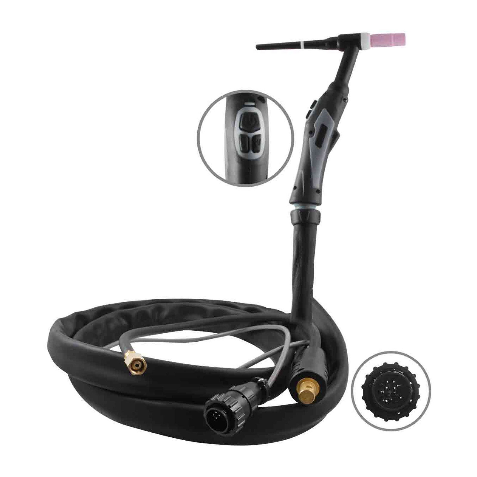 Antorcha TIG Weston 26 Tipo Pro-Grip 3 Metros