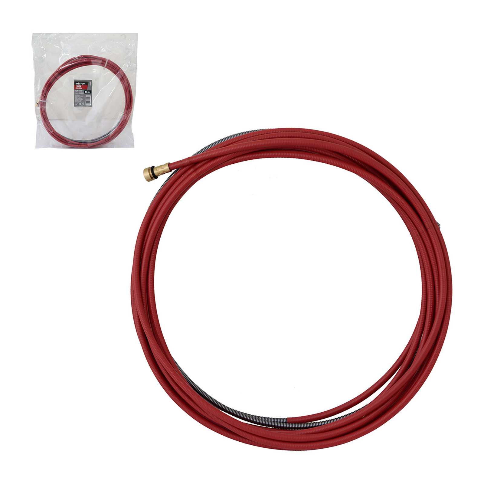LINER TIPO BINZEL 124.0035 0.035"-0.045" 350A 15FT