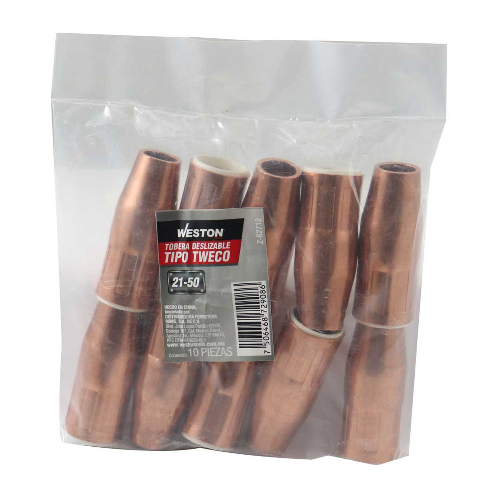 TOBERA 1/2" T/TWECO DESLIZABLE 21-50 (Precio x pieza - Empaque c/10 pzas) - Imagen 2