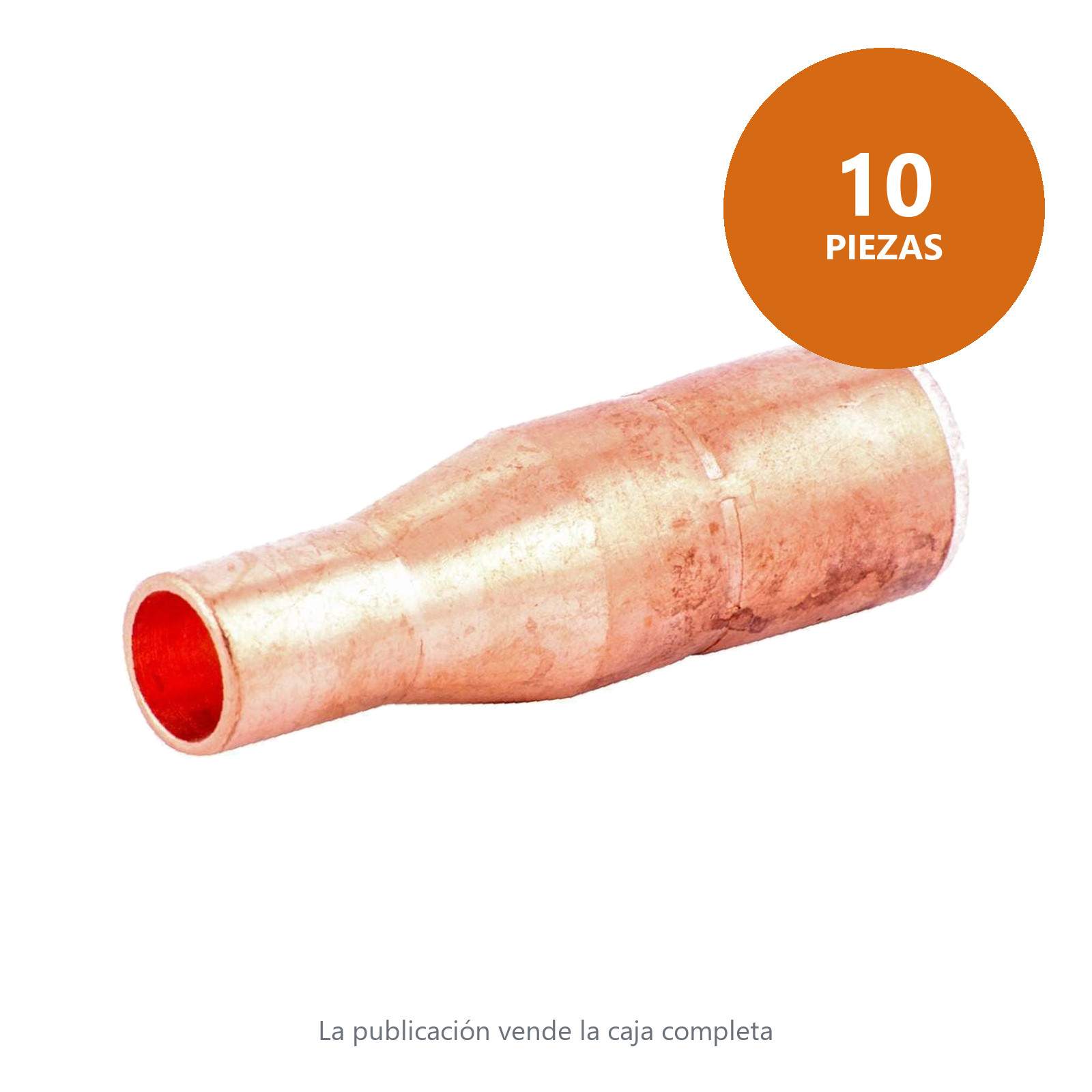 401-48-62 TOBERA COBRE T/TREG HEAVY DUTY 5/8 (Precio x pieza - Empaque c/10 pzas) - Imagen 2
