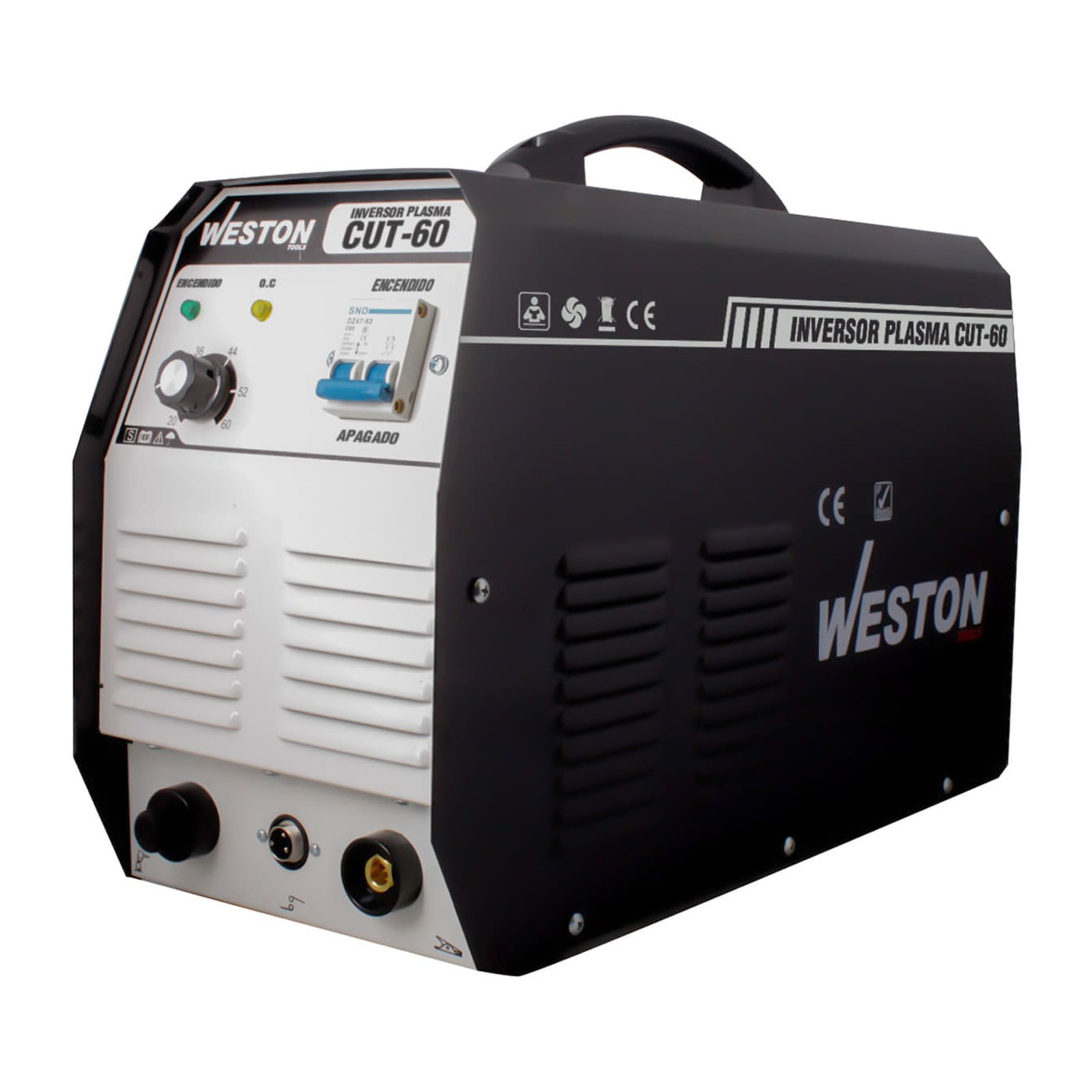 Cortador de Plasma Inversor 60 Amp 220V con Consumibles Weston