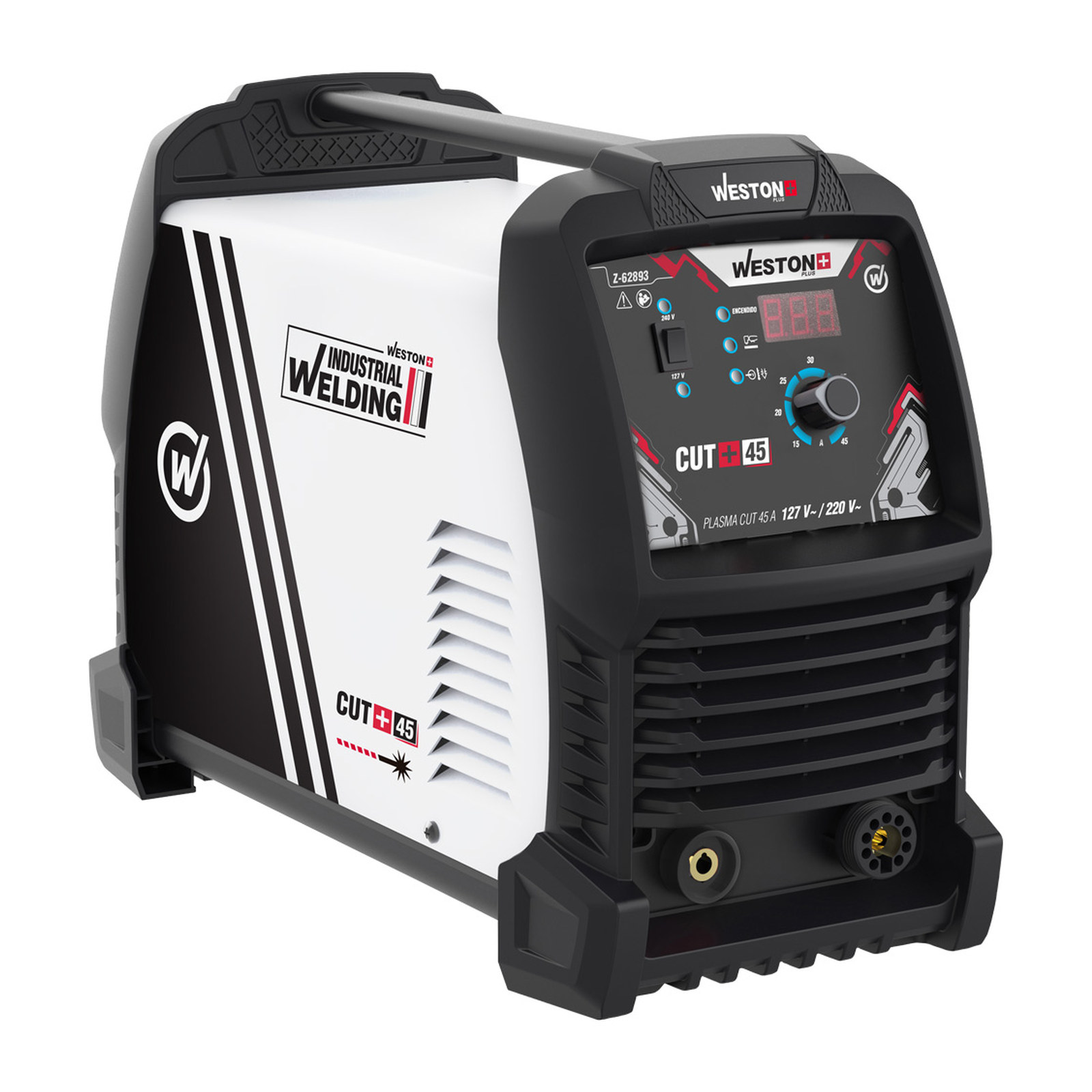 Inversor Cortador de Plasma Cut 45 PFC 110/220V Weston Plus