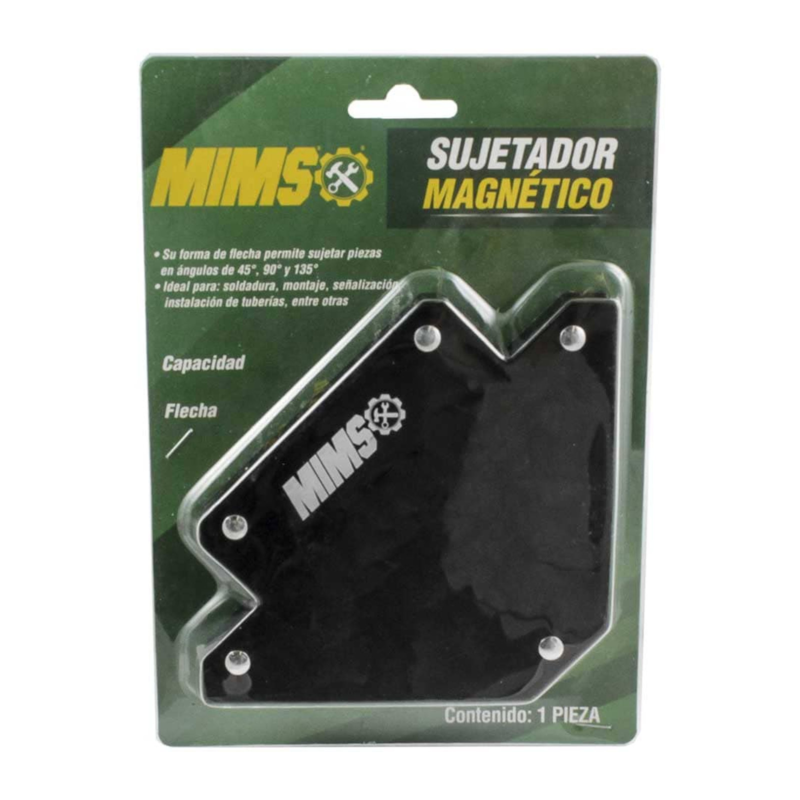 SUJETADOR MAGNETICO TIPO FLECHA P/SOLDAR 3" - 11KG MIMS - Imagen 2