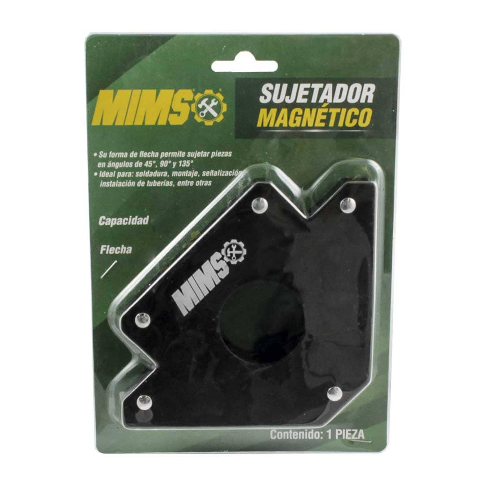 SUJETADOR MAGNETICO TIPO FLECHA P/SOLDAR 5" - 38KG MIMS - Imagen 2