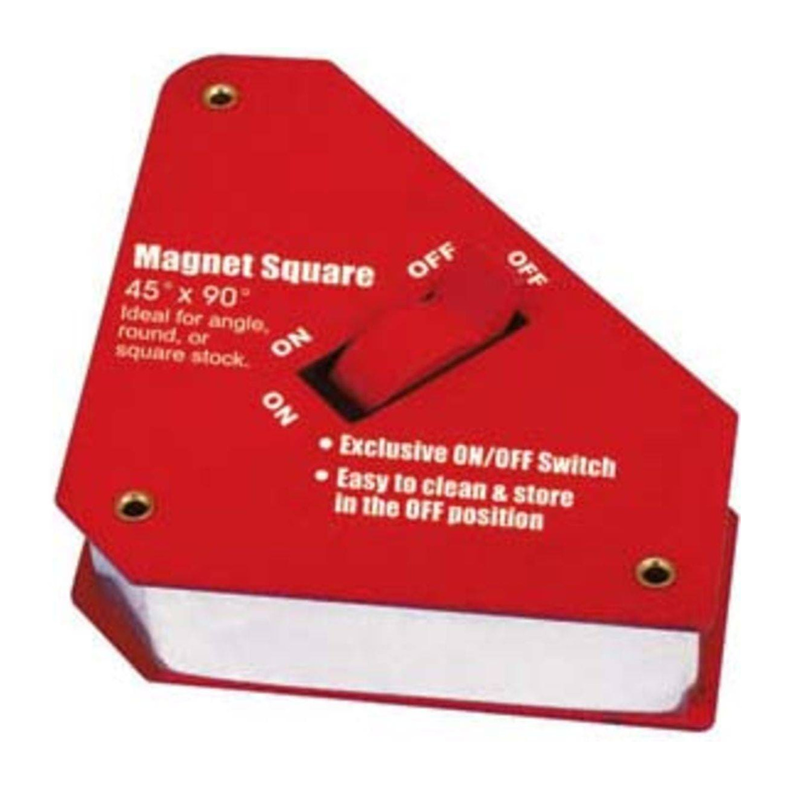 Posicionador Magnético para Soldar 6'' x 5'' x 1-3/8'' con Interruptor ON/OFF WESTON