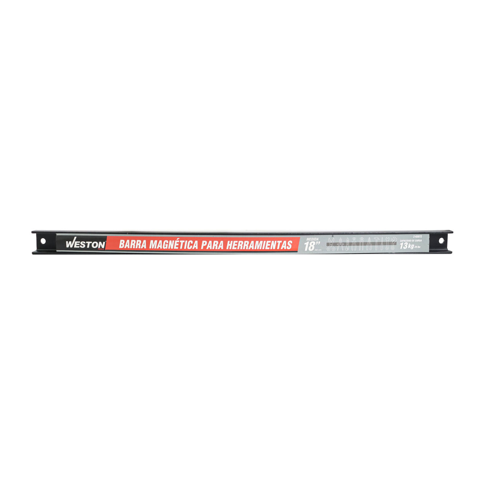 BARRA MAGNETICA P/HERRAMIENTAS 18" CAP. 13KG - Imagen 2