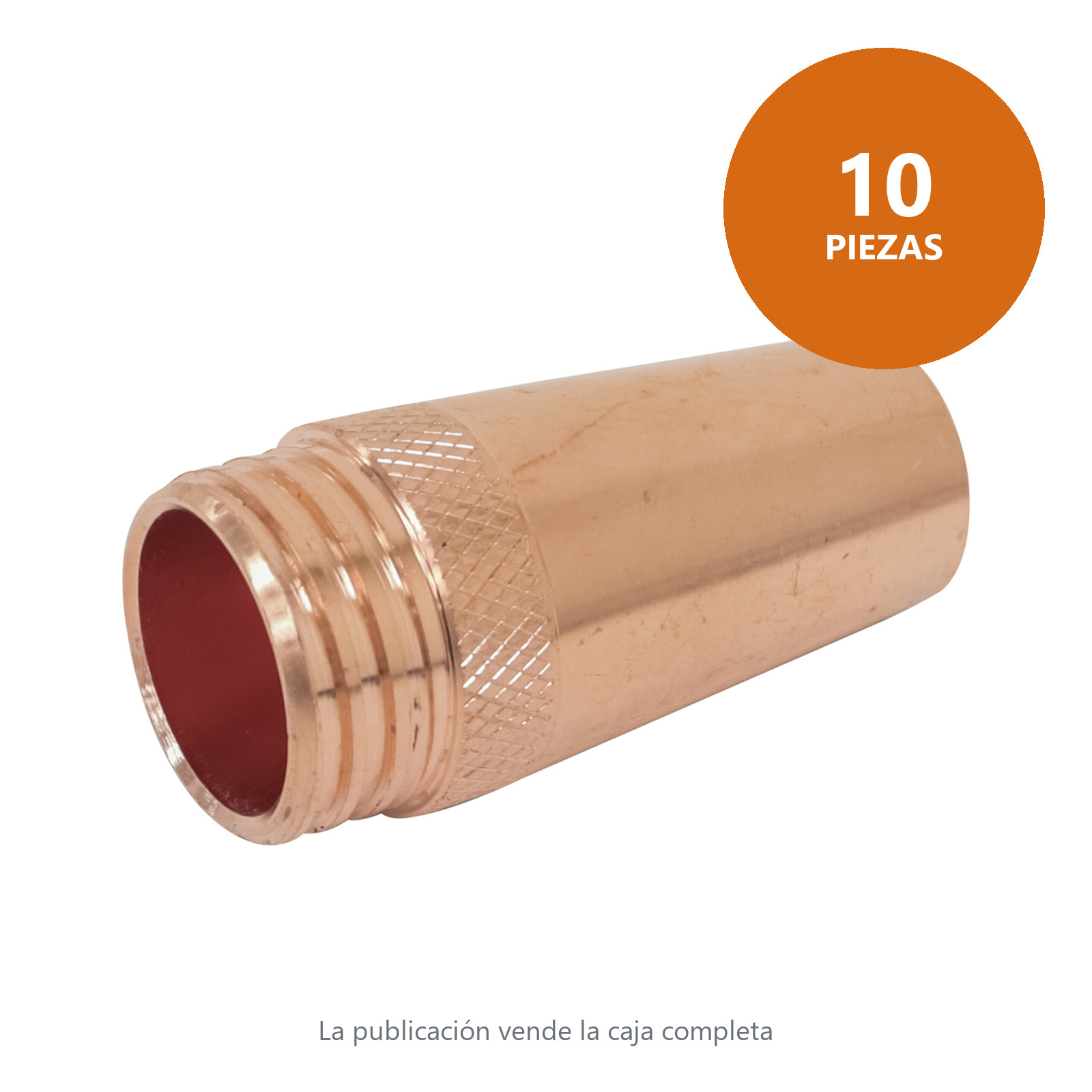 TOBERA TIPO TWECO 25CT-62 PARA ANTORCHA Z-65610 (Precio x pieza - Empaque c/10 pzas) - Imagen 2