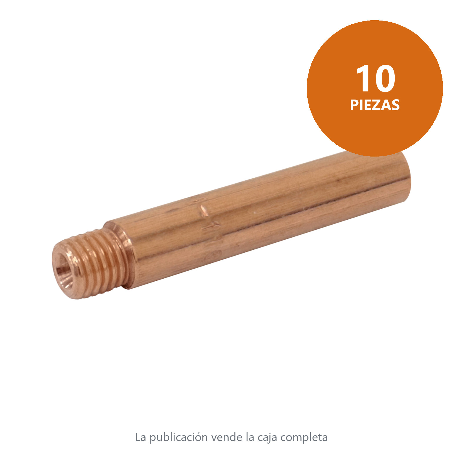PUNTA DE CONTACTO TIPO TWECO 15H-116 1/16" PARA ANTORCHA Z-65610 (Precio x pieza - Empaque c/10 pzas - Imagen 2