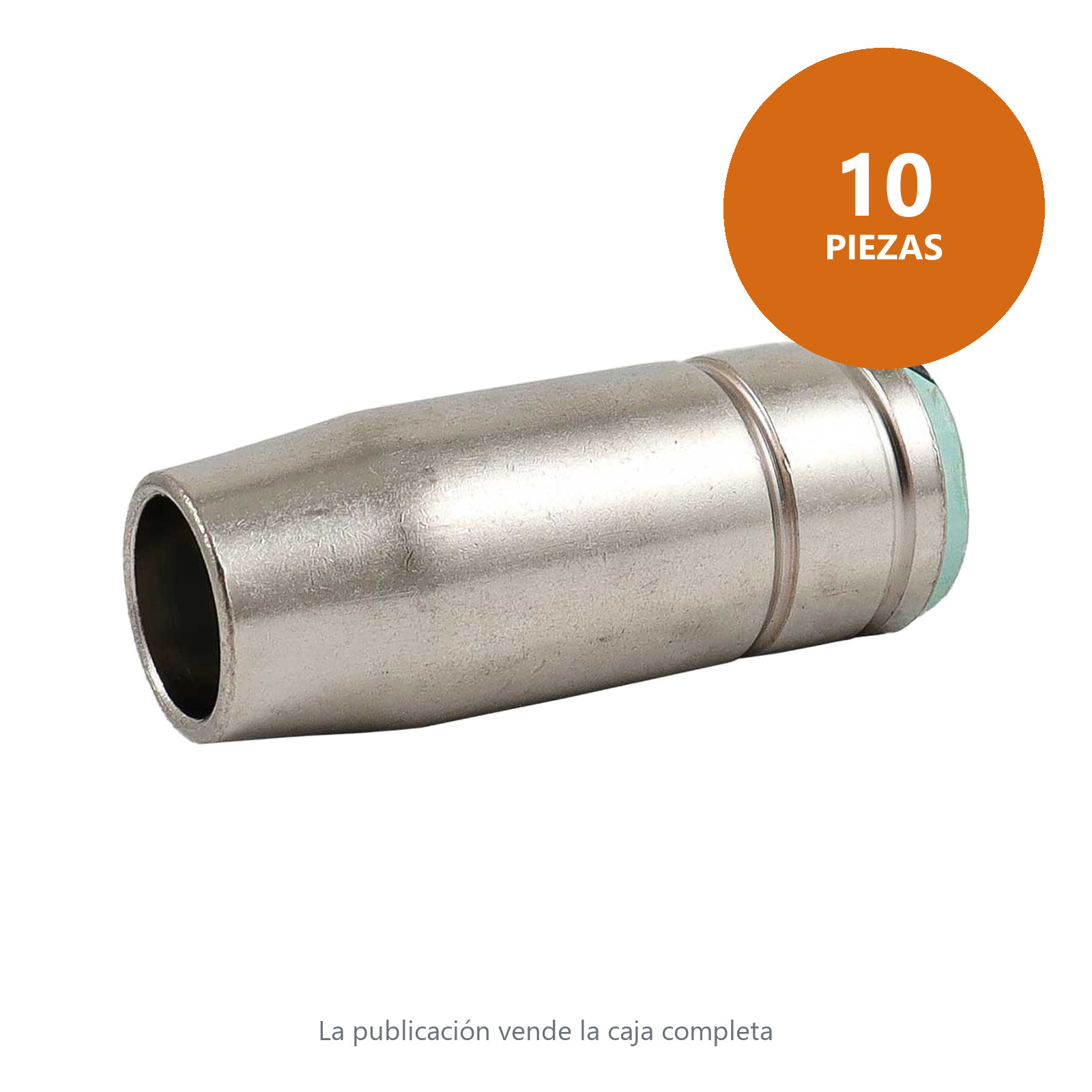 TOBERA 15MM MB25 145.0076 P/ANTORCHA TIPO BINZEL MB25 Z-65525 (Precio x pieza - Empaque c/10 pzas) - Imagen 3