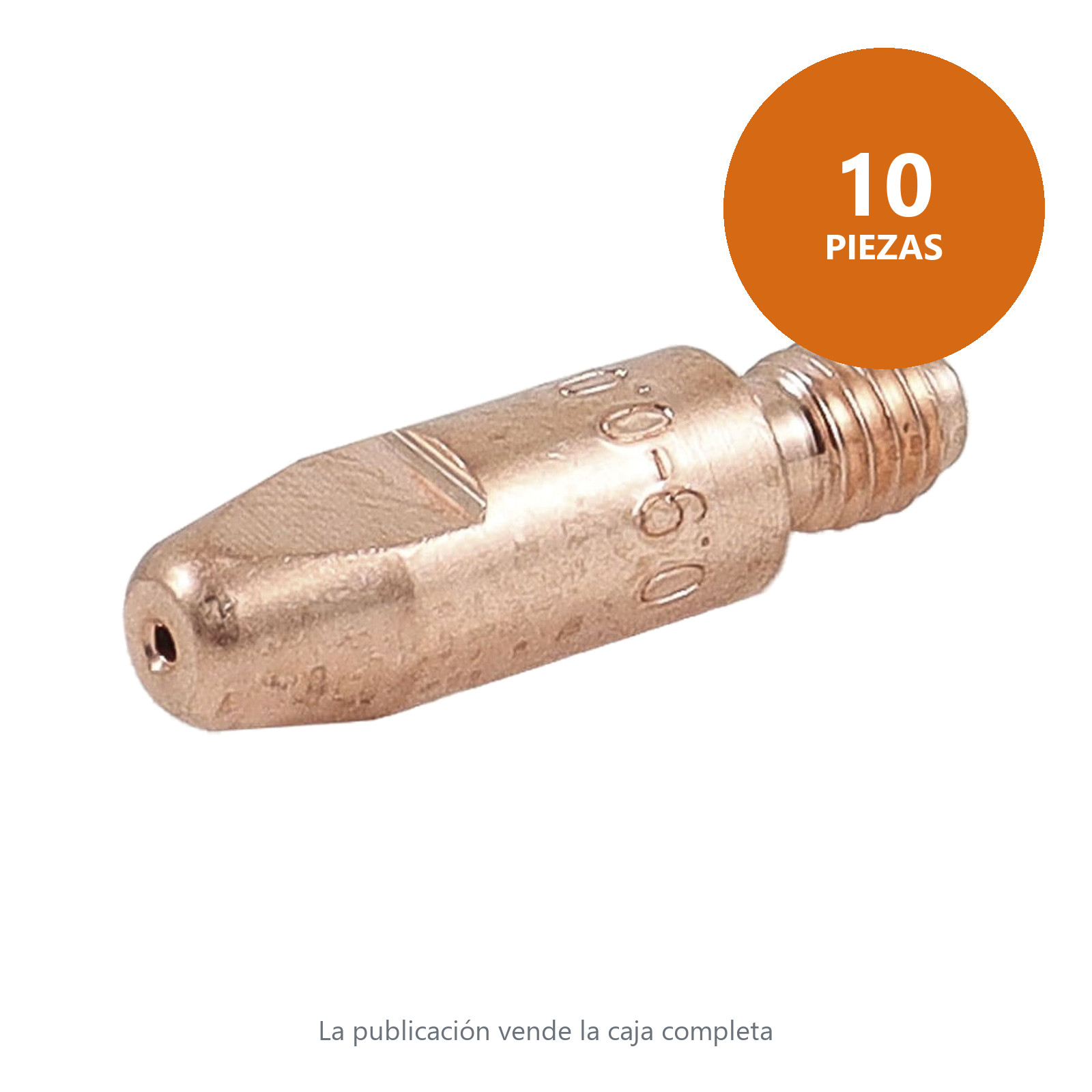 PUNTA DE CONTACTO 0.030" 140.0051 P/ANTORCHA T/BINZEL MB25 Z-65525 (Precio x pieza - Emp. c/10 pzas - Imagen 2