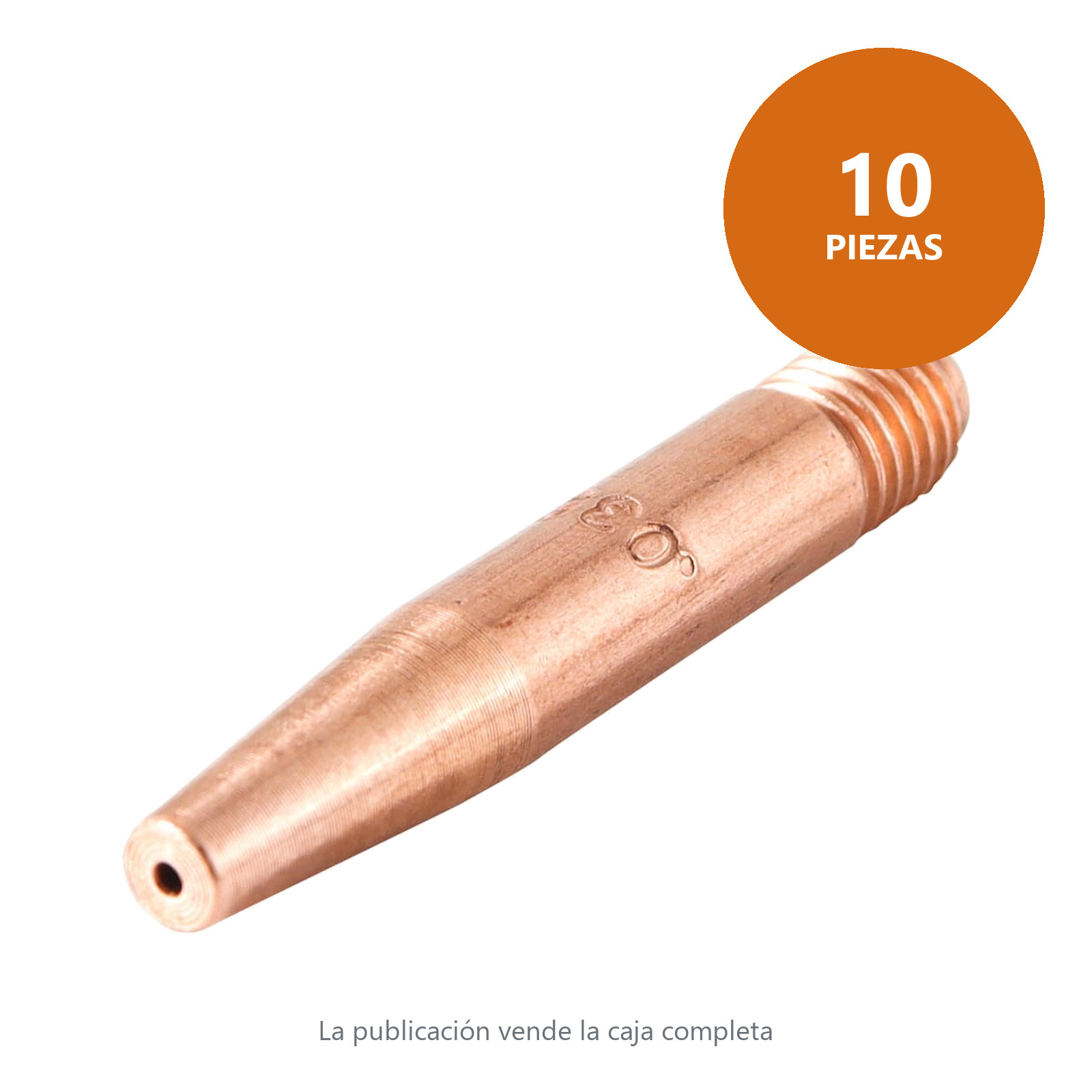 PUNTA DE CONTACTO TIPO TWECO 0.035" 14T-35 (Precio x pieza - Empaque c/10 pzas - Imagen 3