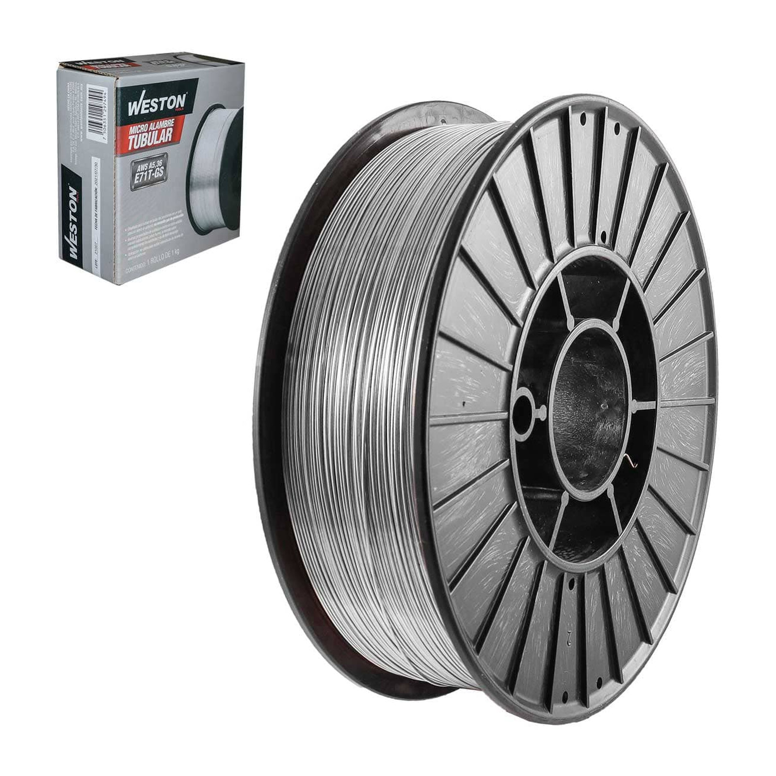 "SOLDADURA TUBULAR 71T-GS .035"" (5KG, USO SIN GAS)"