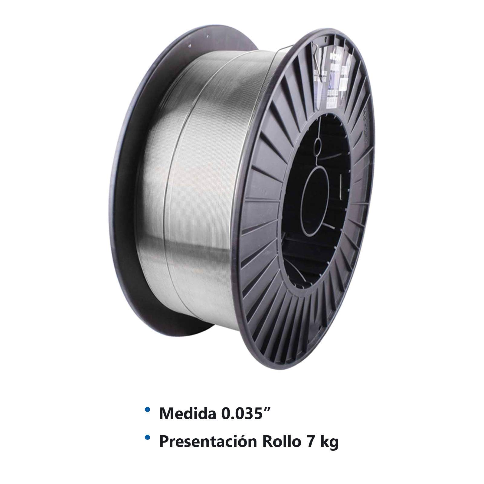 MICRO ALAMBRE P/ALUMINIO 4043 .035"" (7KG) - Imagen 2