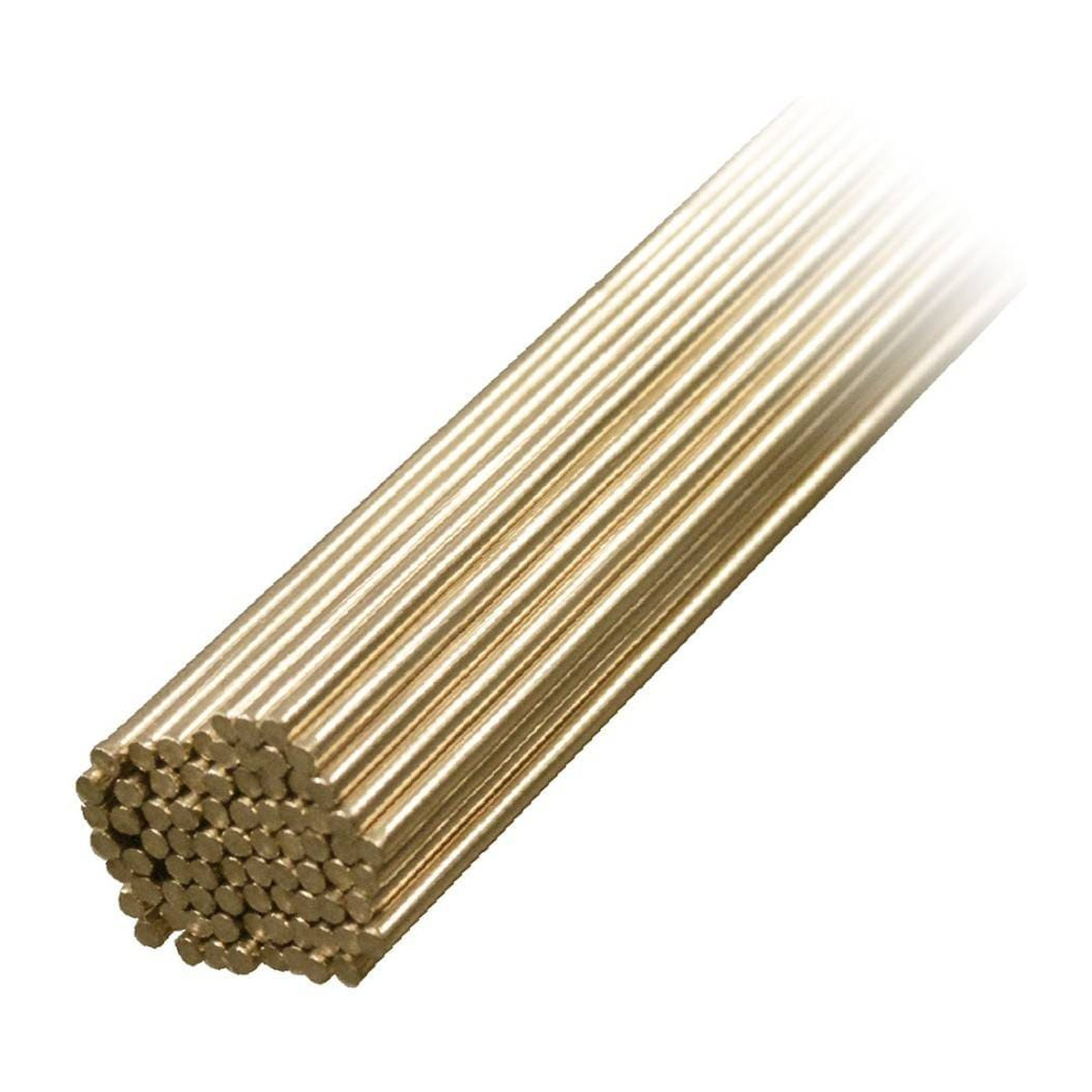 Varilla de Aporte Bronce 1/8" x 1000 mm CuZn-C Sin Fundente Weston (Caja 5 kg)