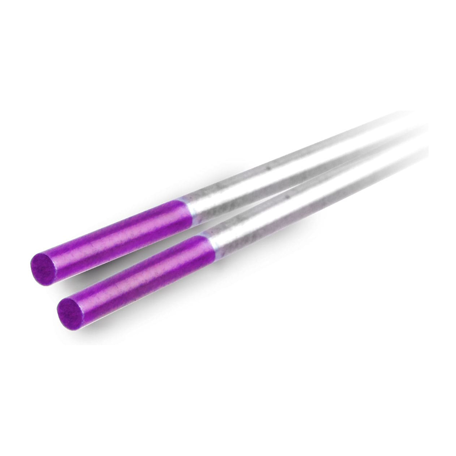 Electrodo de Tungsteno Morado WESTON 3/32" x 7" para TIG (Caja c/10 piezas)